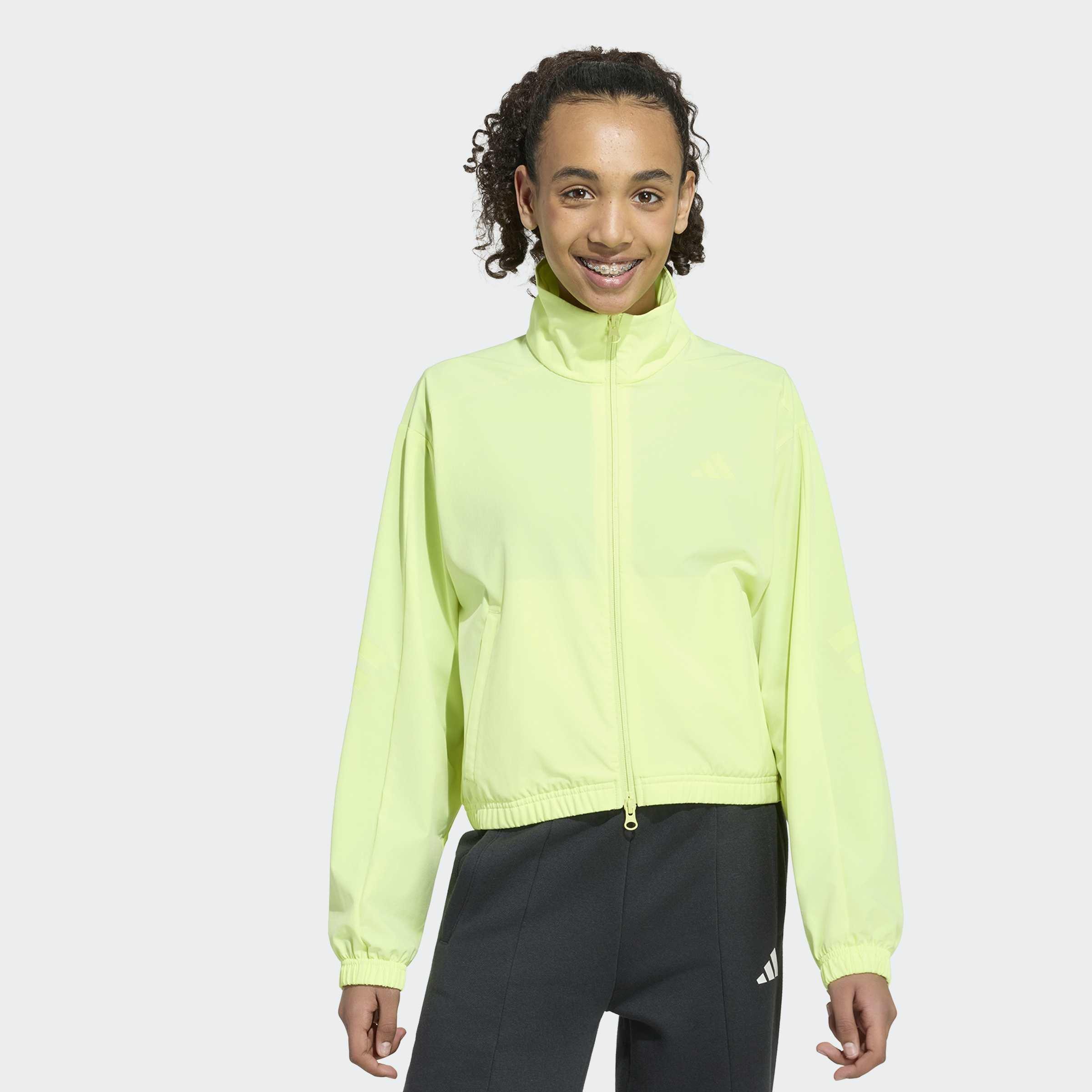 Kids Sport Icons Woven Jacket, Yellow, A701_ONE, large image number 5