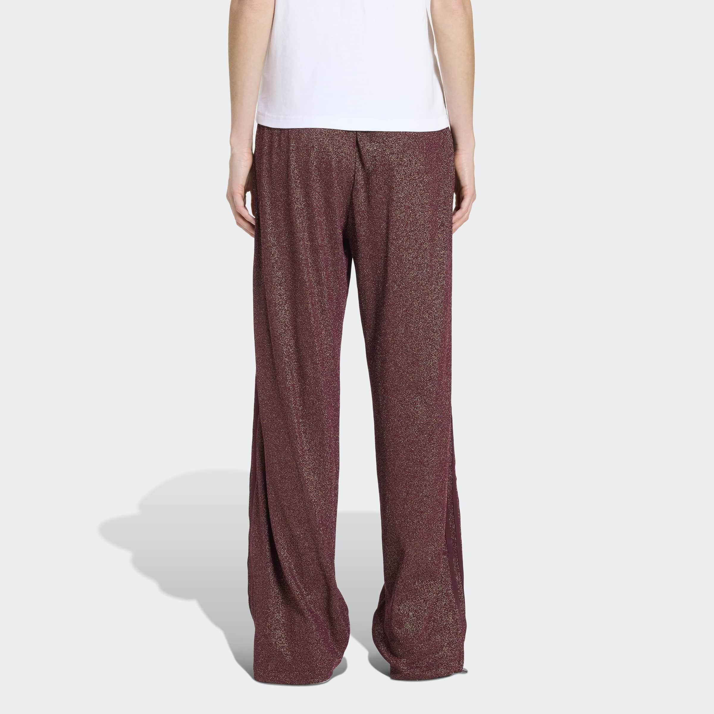 Adidas Originals Lurex Firebird Tp Trousers, Red, A701_ONE, large image number 1
