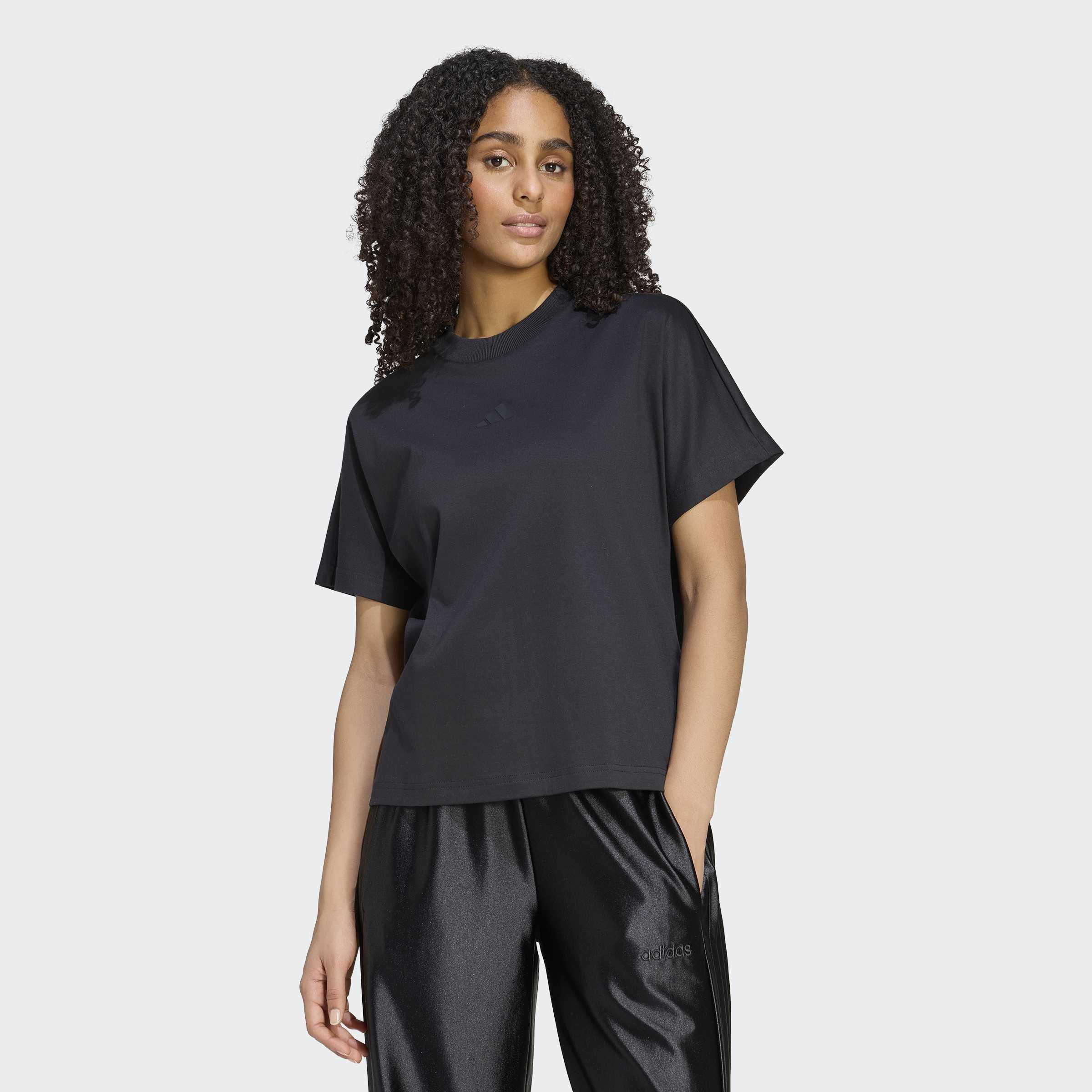 Soft Lux Loose T-Shirt, Black, A701_ONE, large image number 5