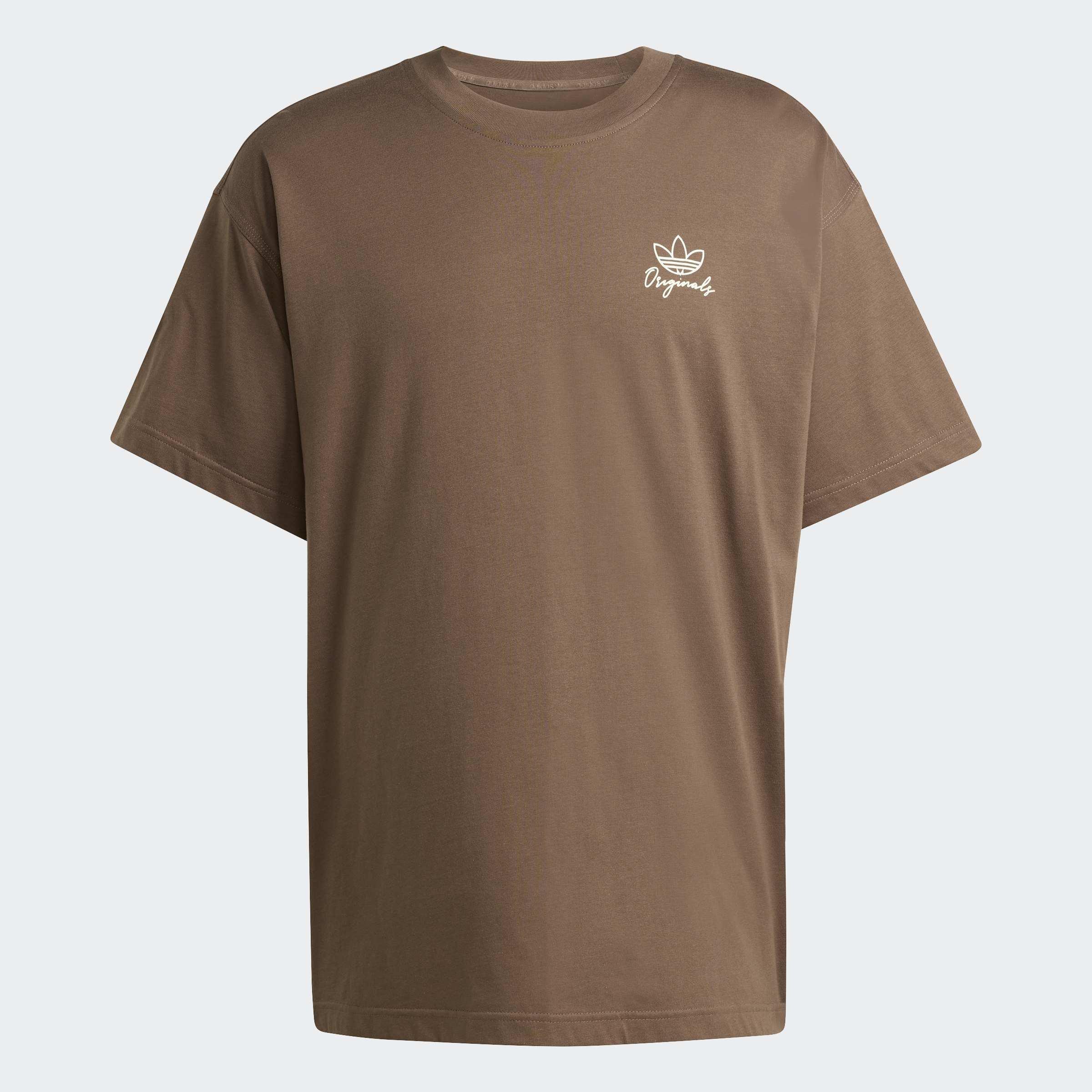 Outline Palm T-Shirt, Brown