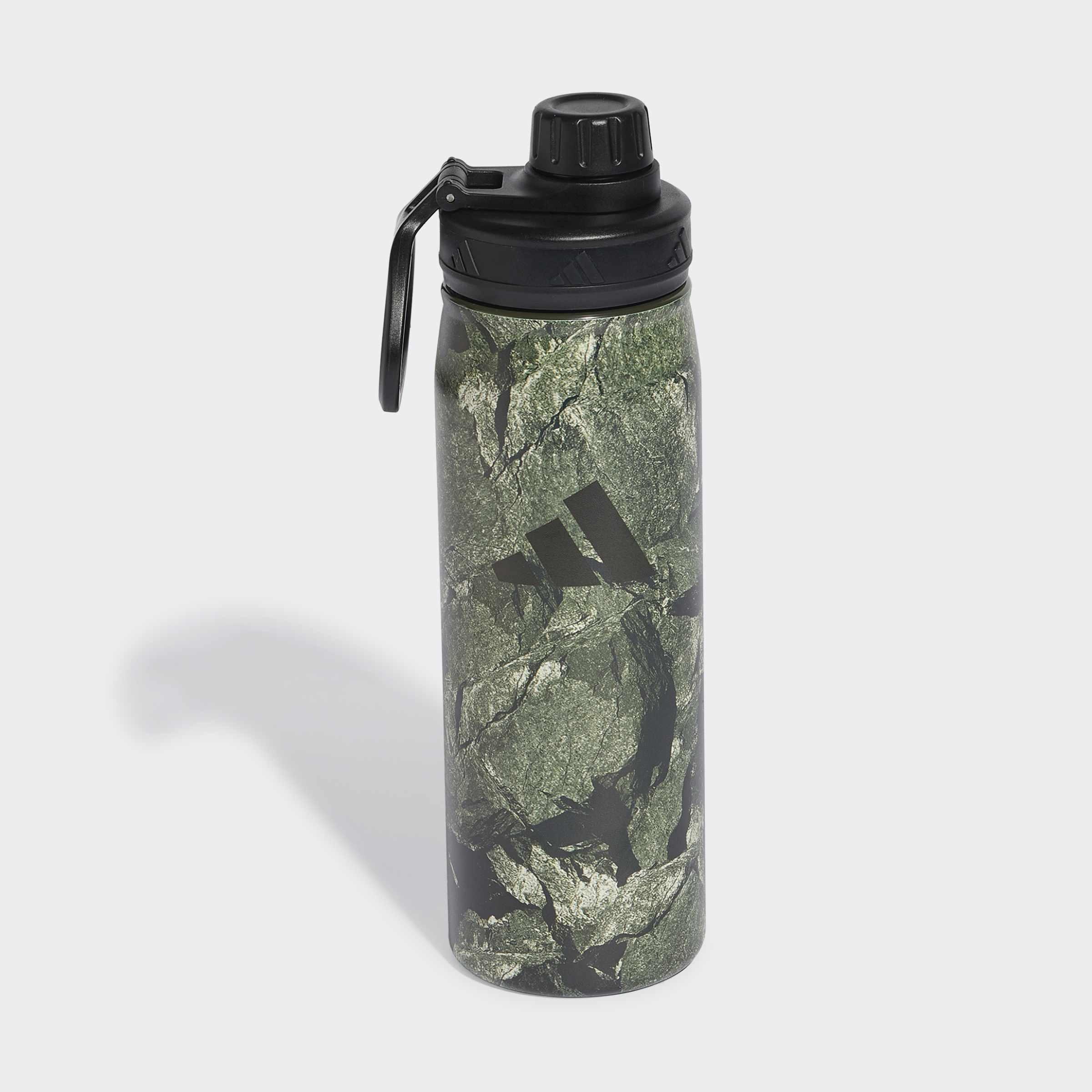 Unisex adidas Graphic Metal Water Bottle, Green