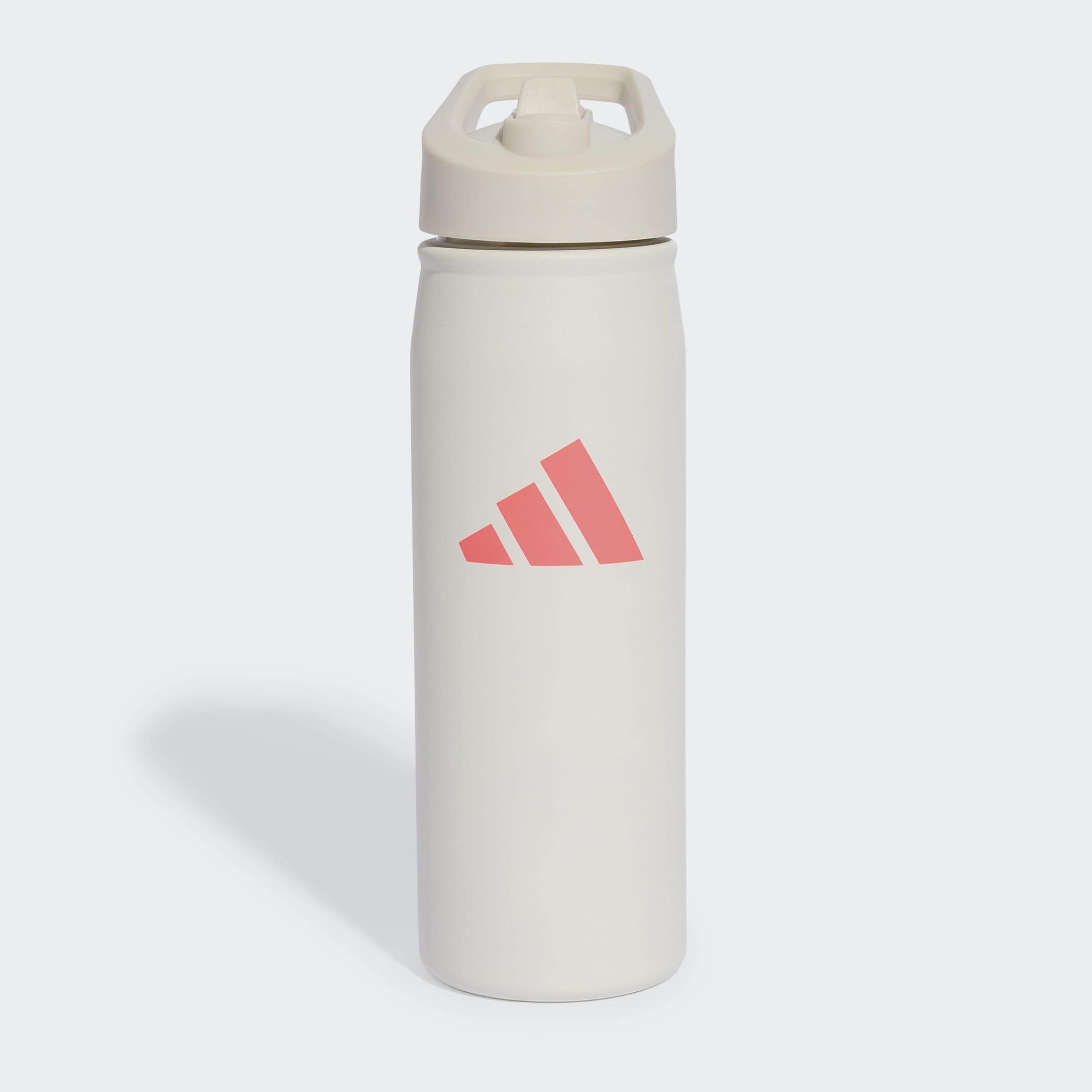 Unisex Metal Water Bottle Straw 0.6 Liter, Beige, A701_ONE, medium