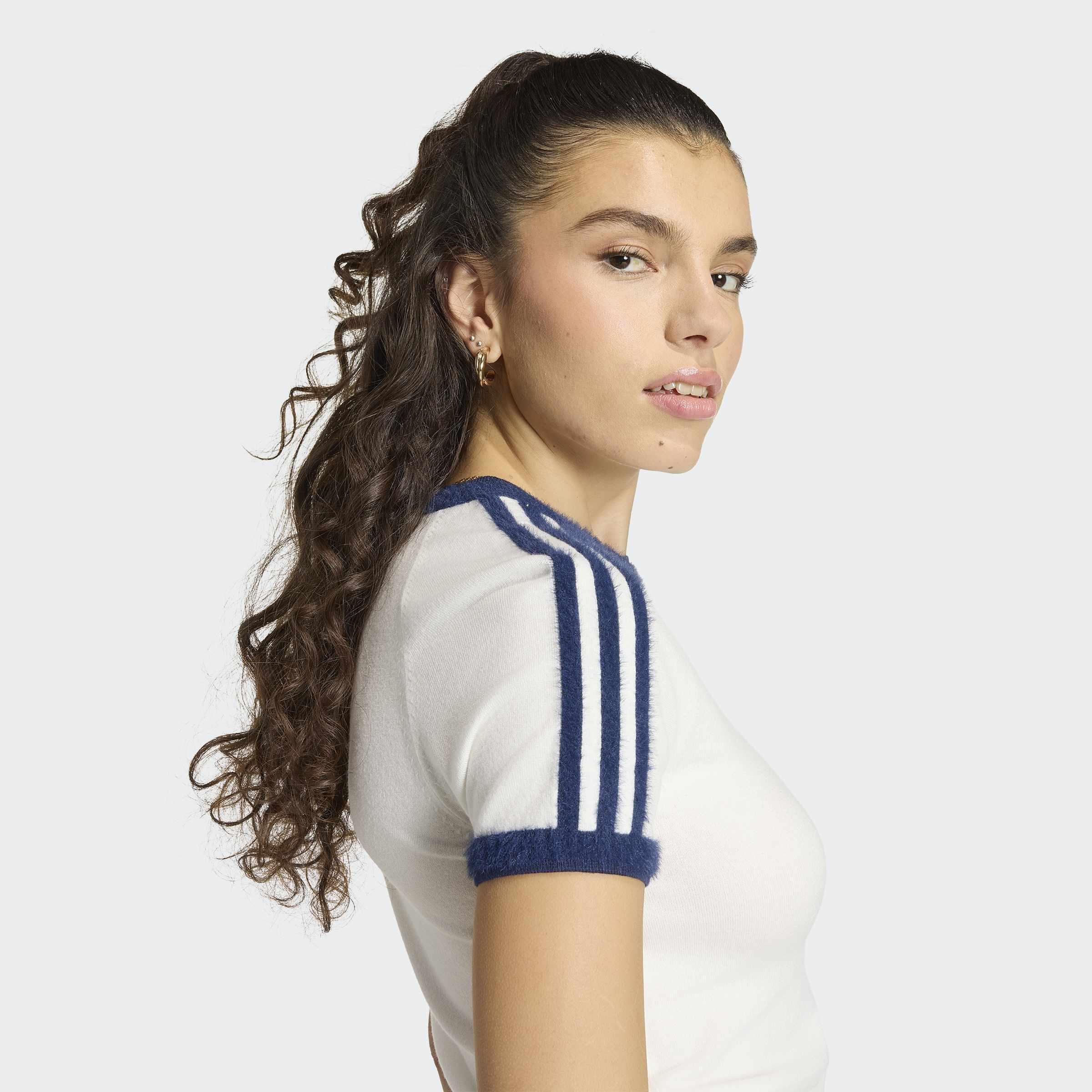 Knitted T-Shirt, White, A701_ONE, large image number 3