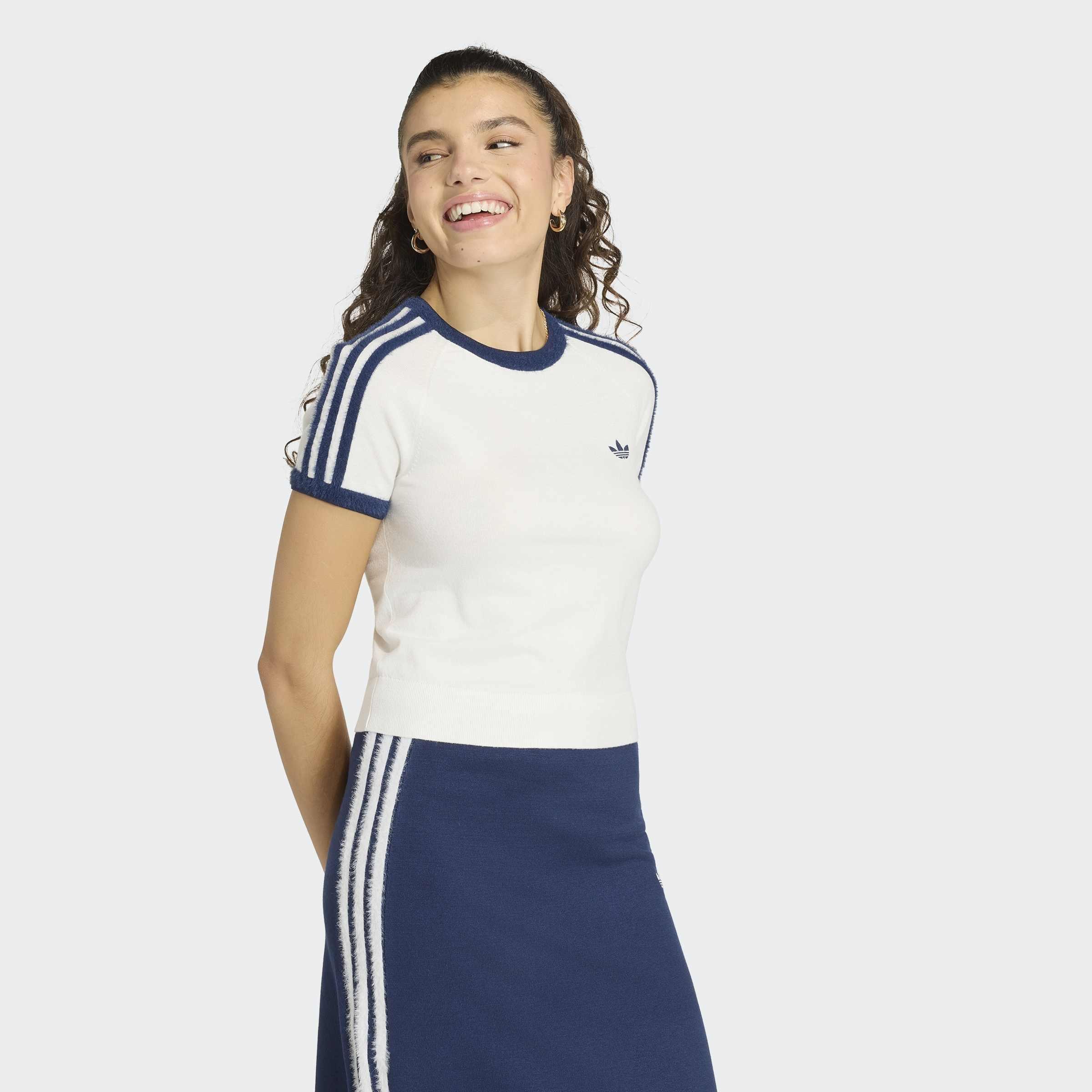 Knitted T-Shirt, White, A701_ONE, large image number 5