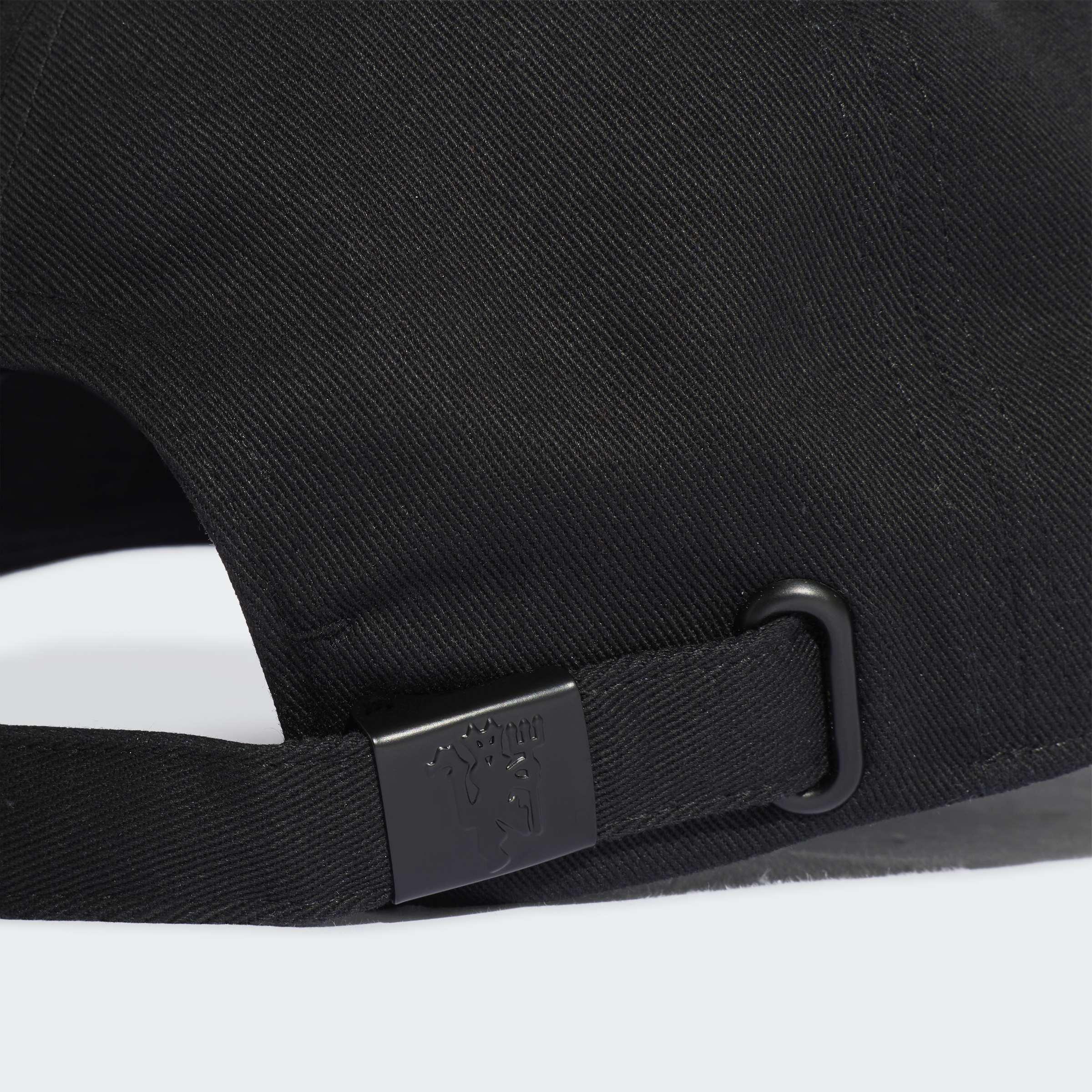 Unisex Manchester United Baseball Cap, Black, A701_ONE, large image number 3