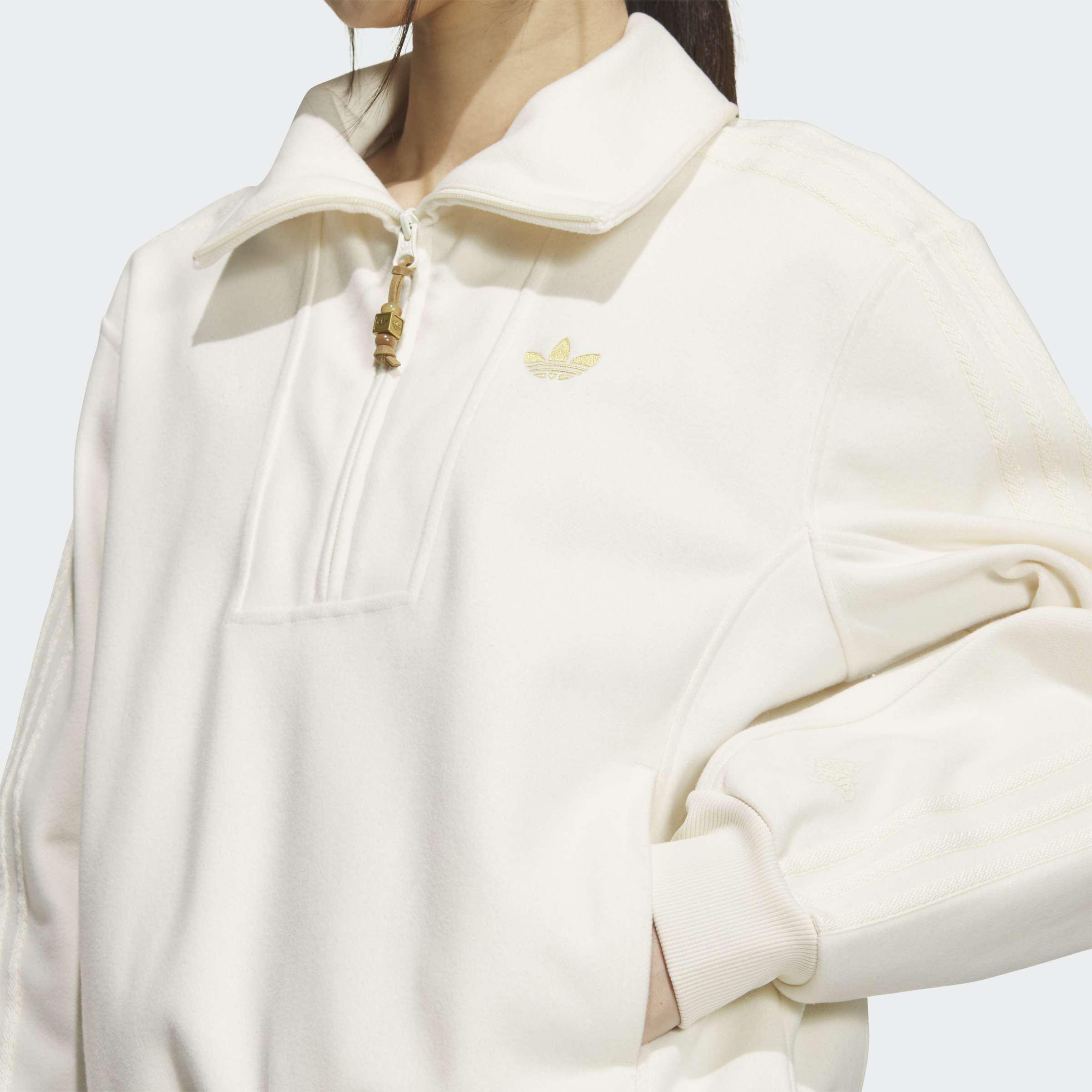 LNY Halfzip Sweatshirt, Beige, A701_ONE, large image number 2