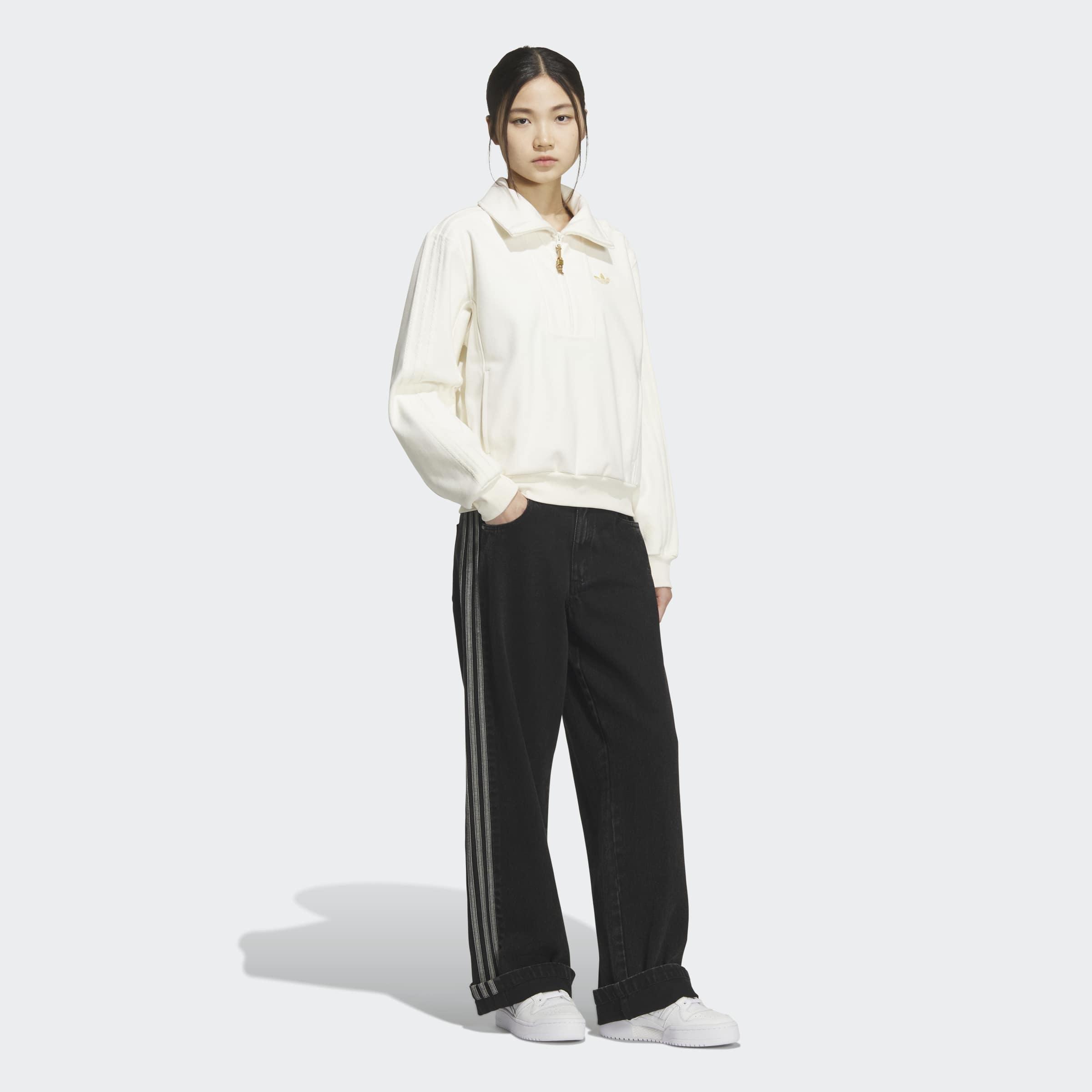 LNY Halfzip Sweatshirt, Beige, A701_ONE, large image number 4