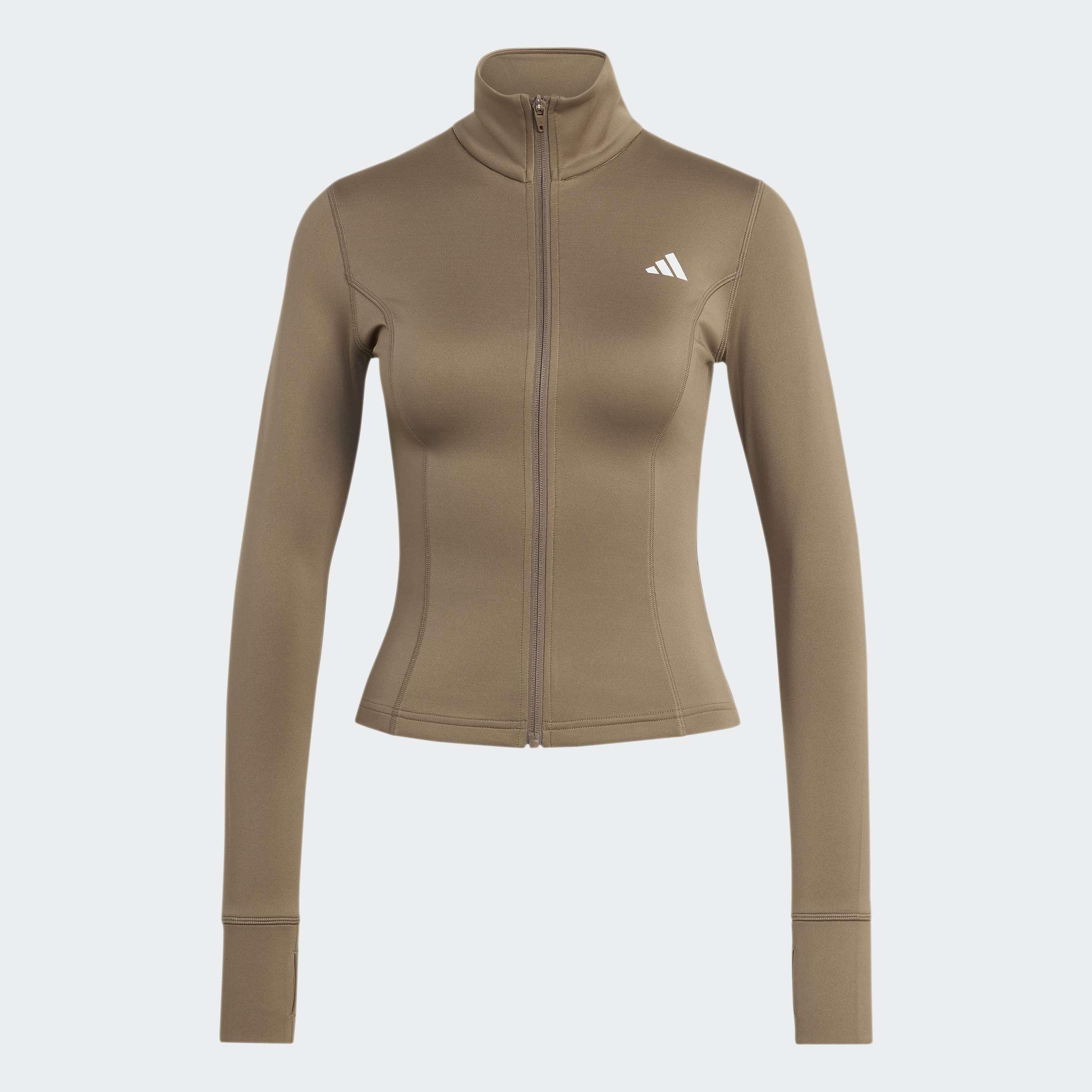 Optime Essentials Full-Zip Jacket, Beige