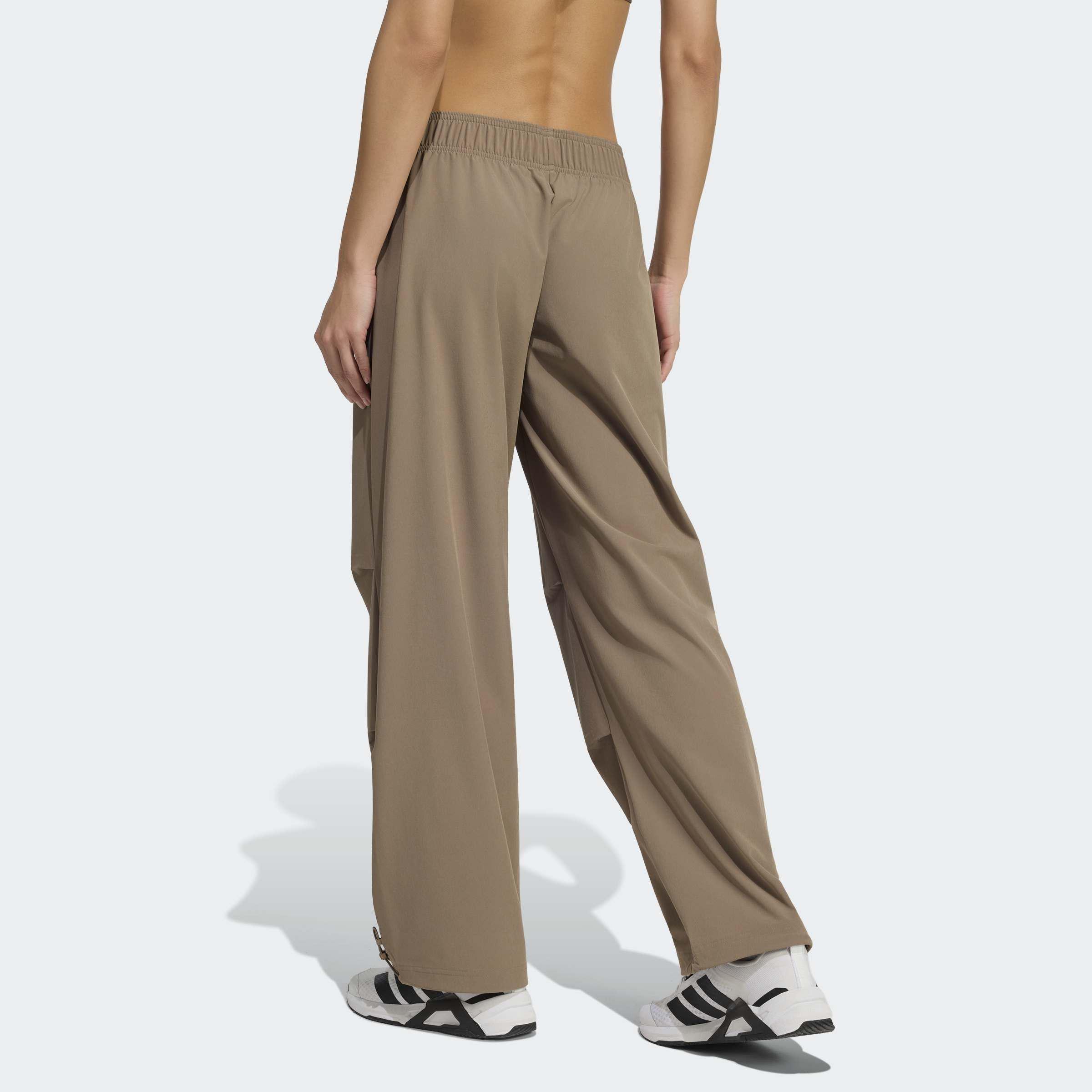 Workout Essentials Woven Training Joggers, Beige