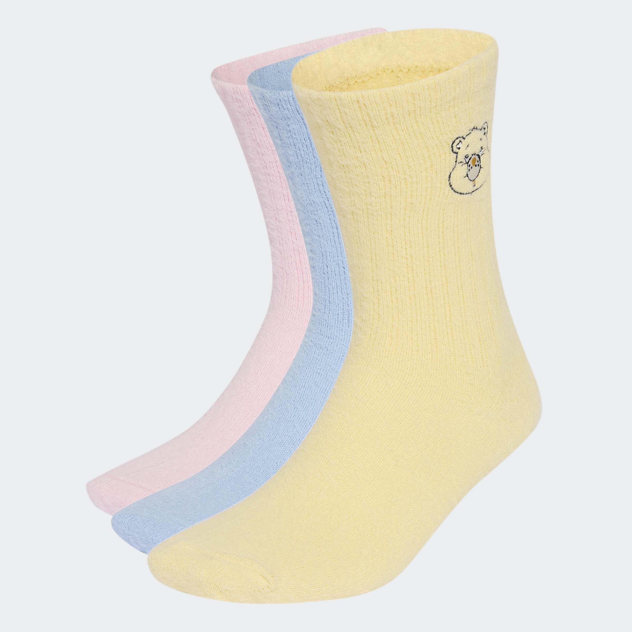 Unisex Adidas Care Bear Crew Sock 3 Pairs, Multicolour