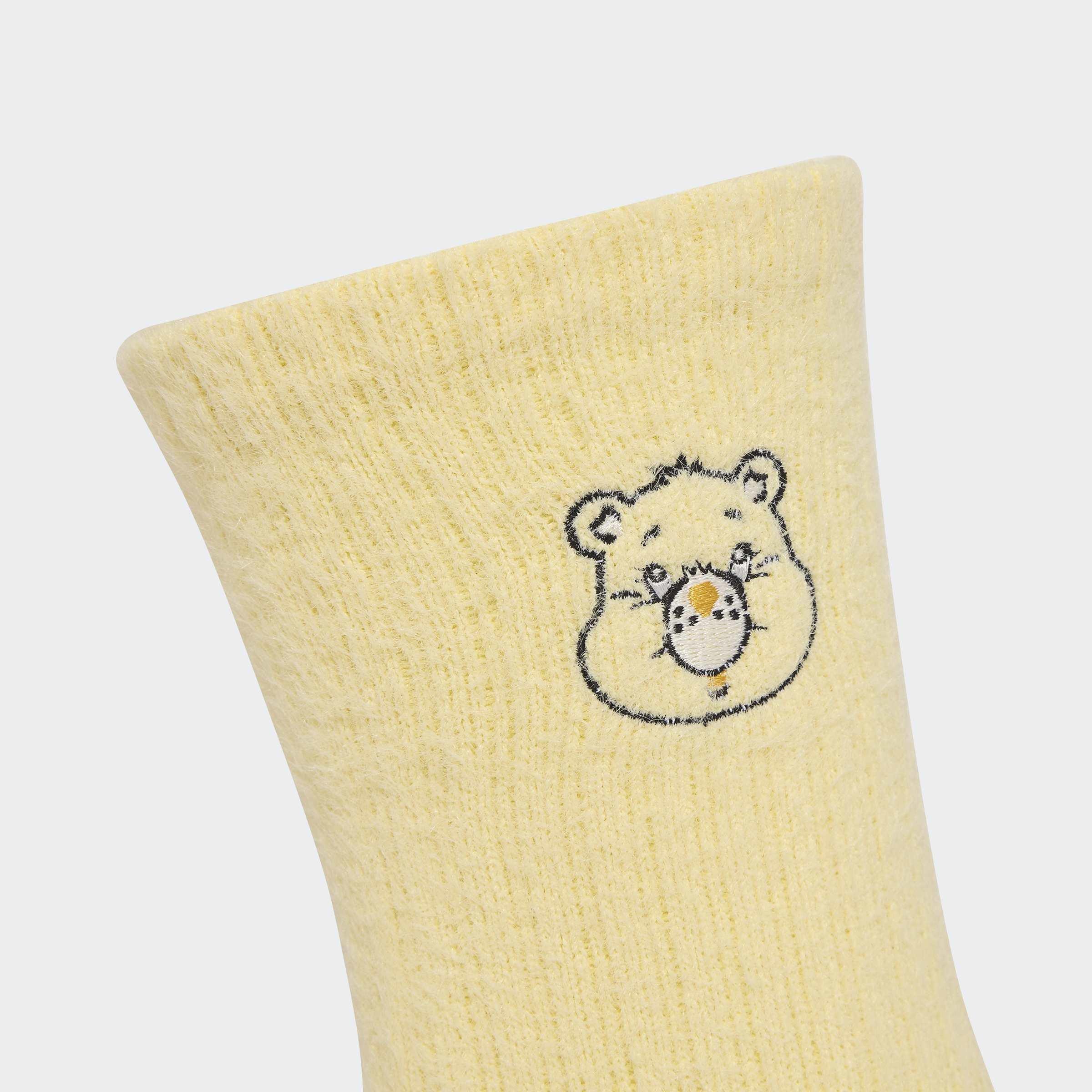 Unisex Adidas Care Bear Crew Sock 3 Pairs, Multicolour, A701_ONE, large image number 2