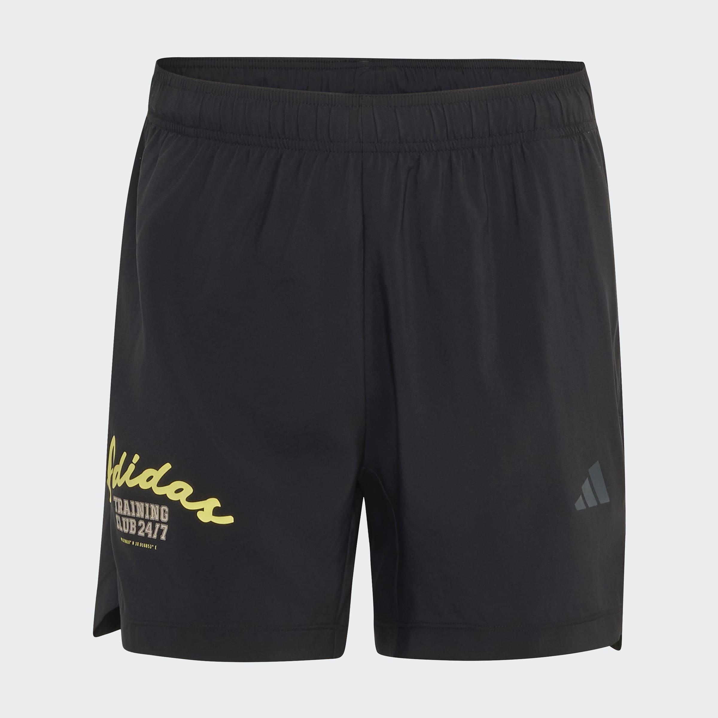 PrimeLift Essentials Workout Graphics Short, Black