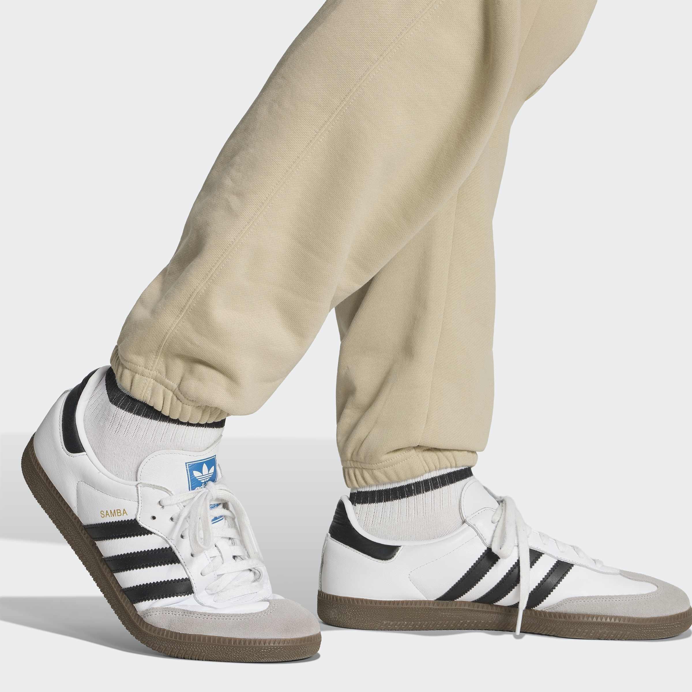 Trefoil Essentials Joggers French Terry, Beige, A701_ONE, large image number 3