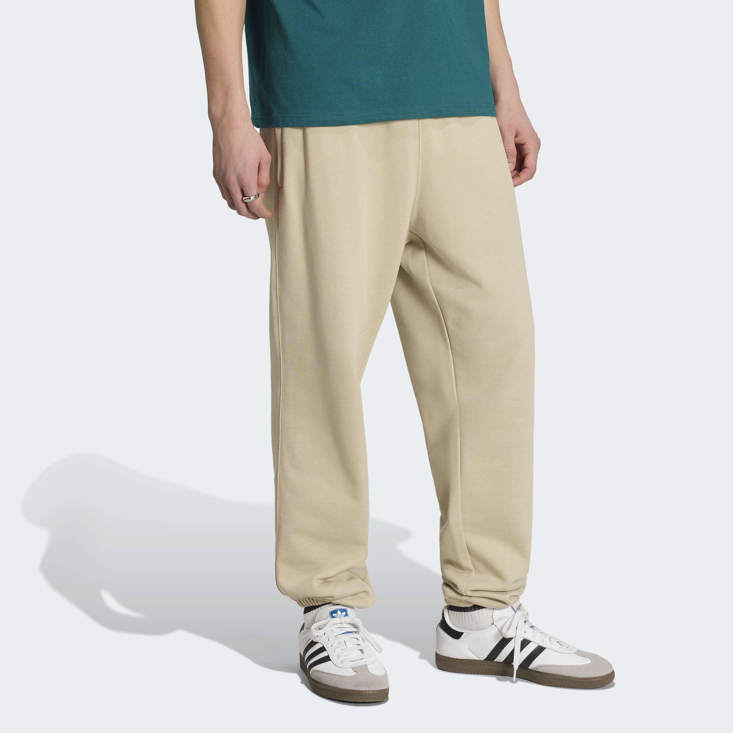 Trefoil Essentials Joggers French Terry, Beige, A701_ONE, large image number 4