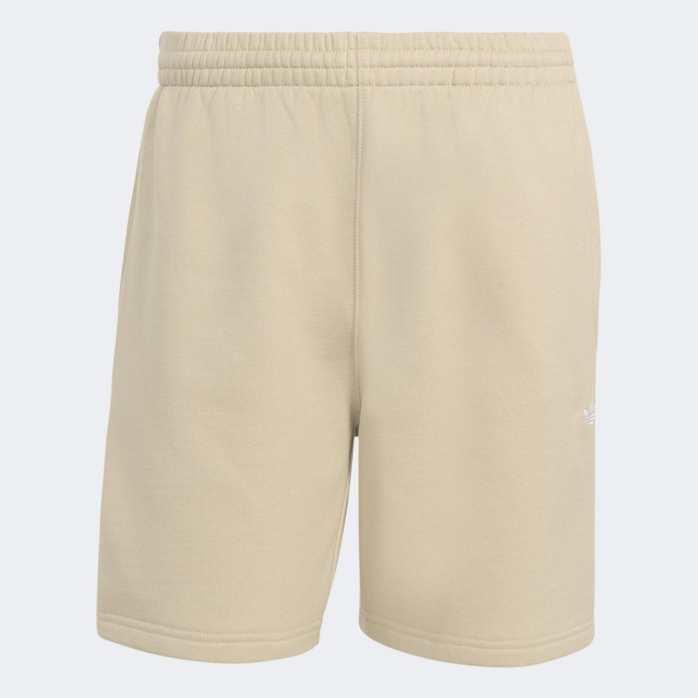 Trefoil Essentials Fleece Shorts, Beige