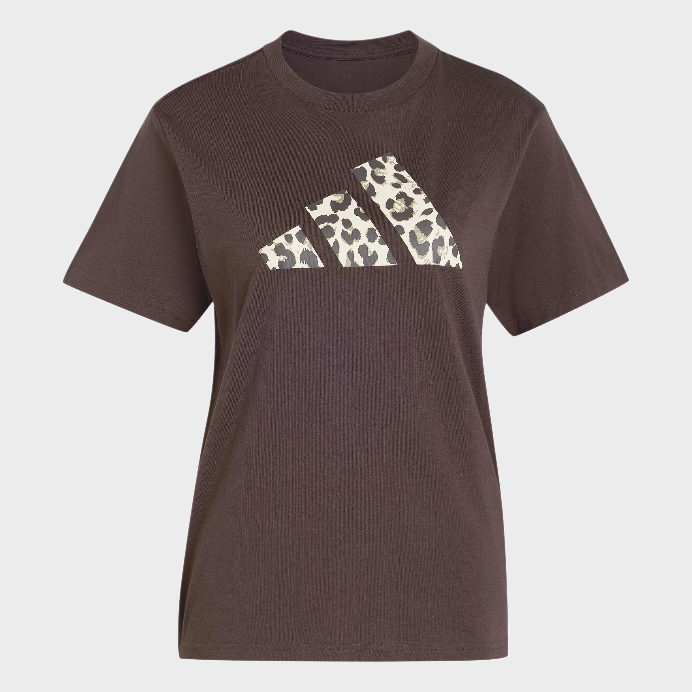 Animal Graphic T-Shirt, Brown