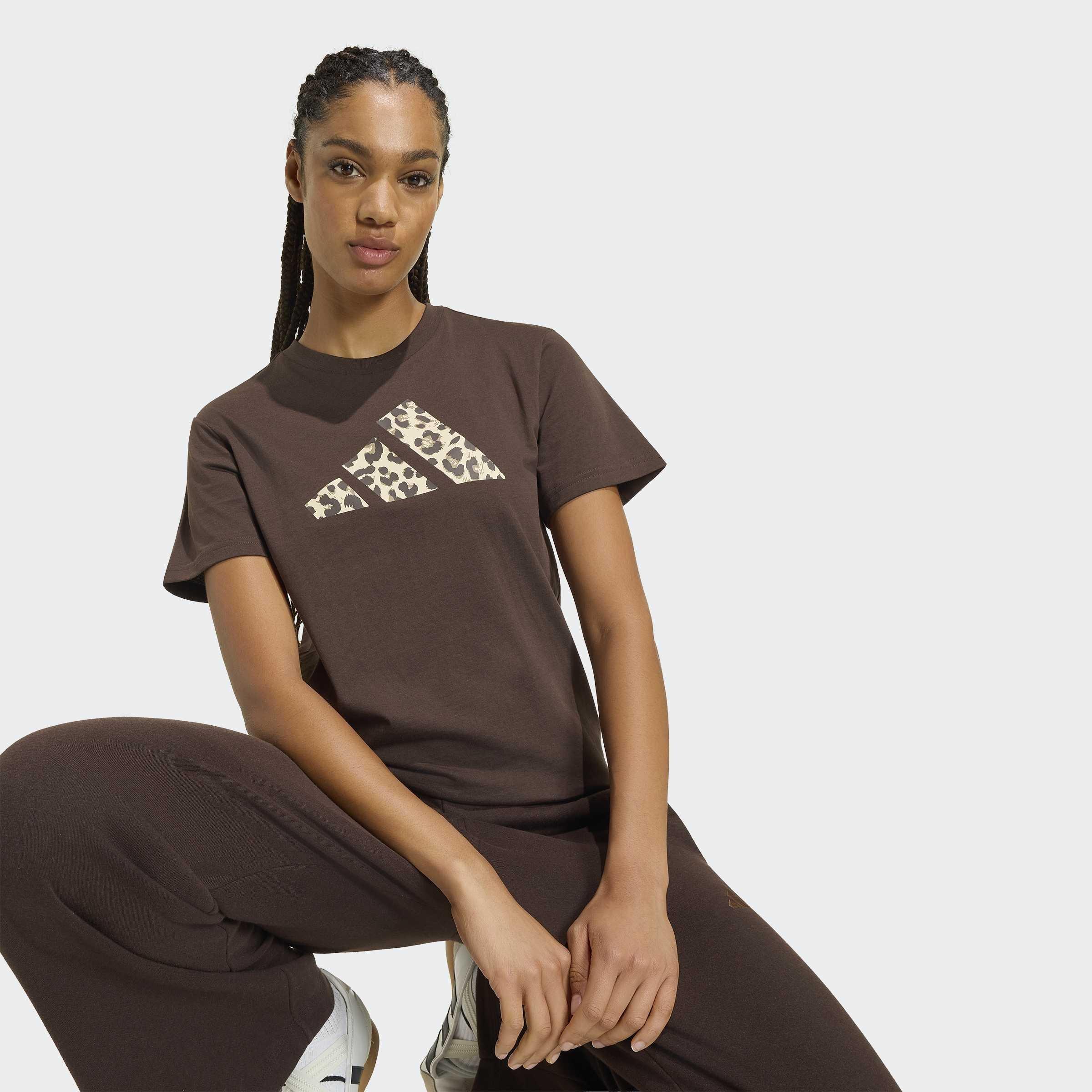 Animal Graphic T-Shirt, Brown, A701_ONE, large image number 2