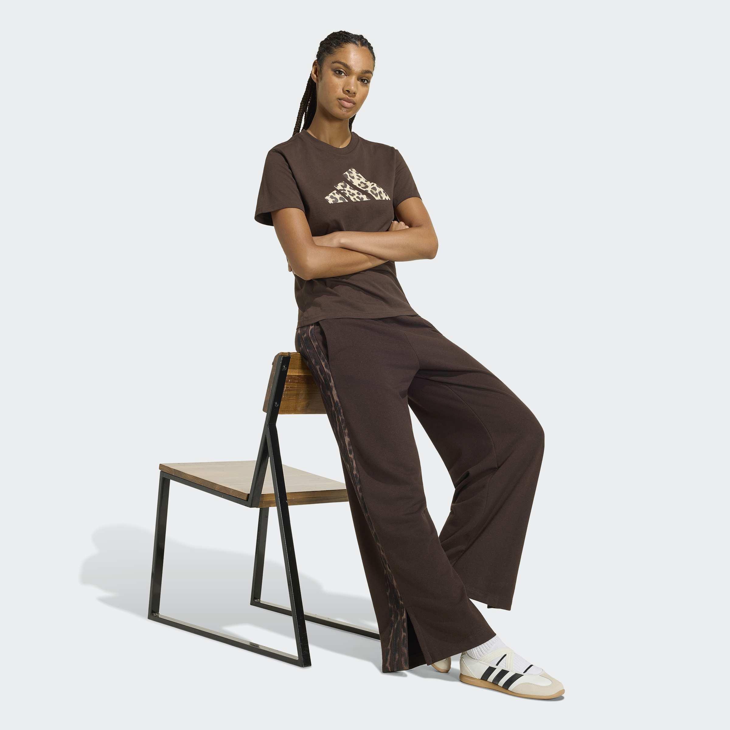 Animal Graphic T-Shirt, Brown, A701_ONE, large image number 5