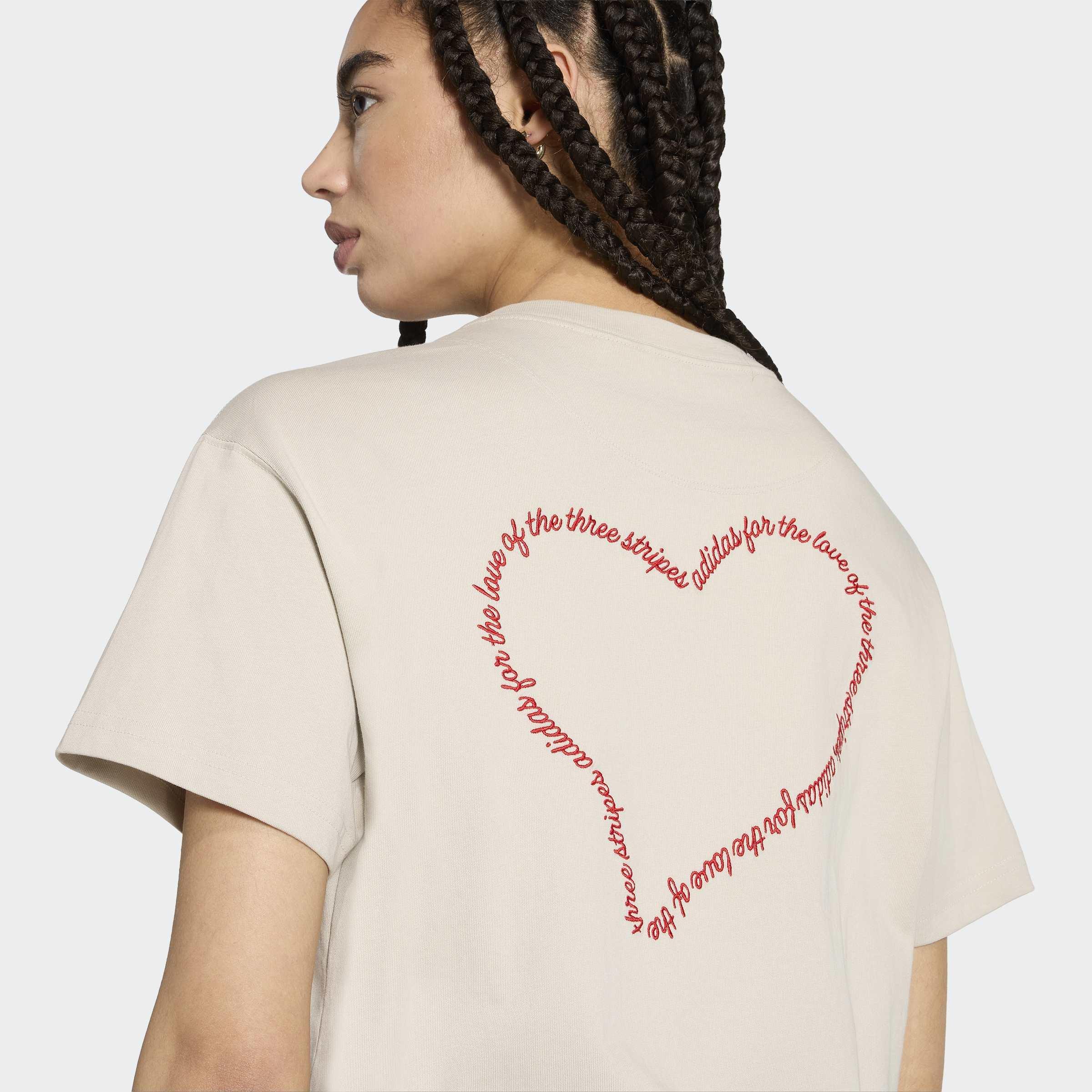 Embroidery Pack Loose Graphic T-Shirt, Beige, A701_ONE, large image number 3