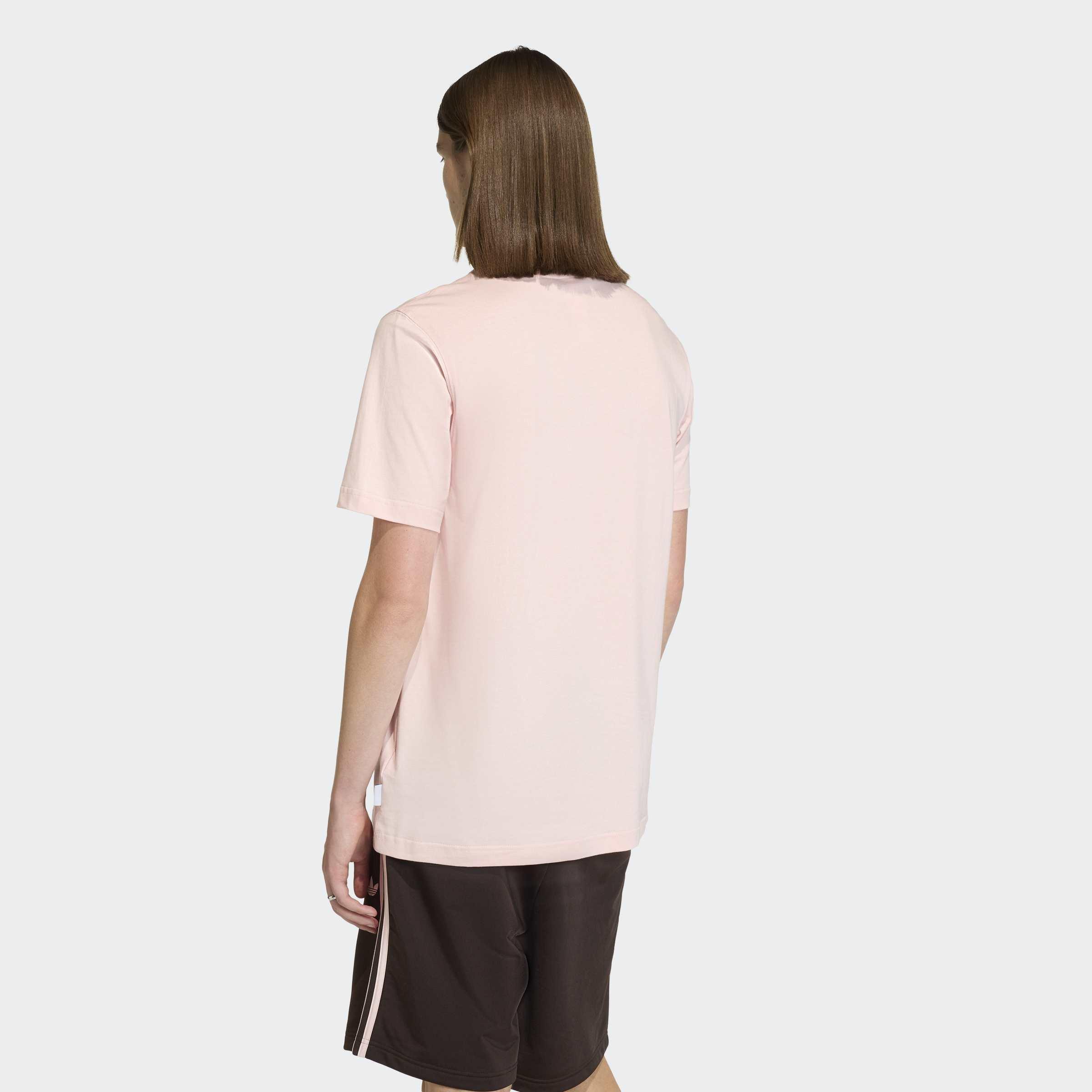 Trefoil Series T-Shirt, Pink, A701_ONE, large image number 1