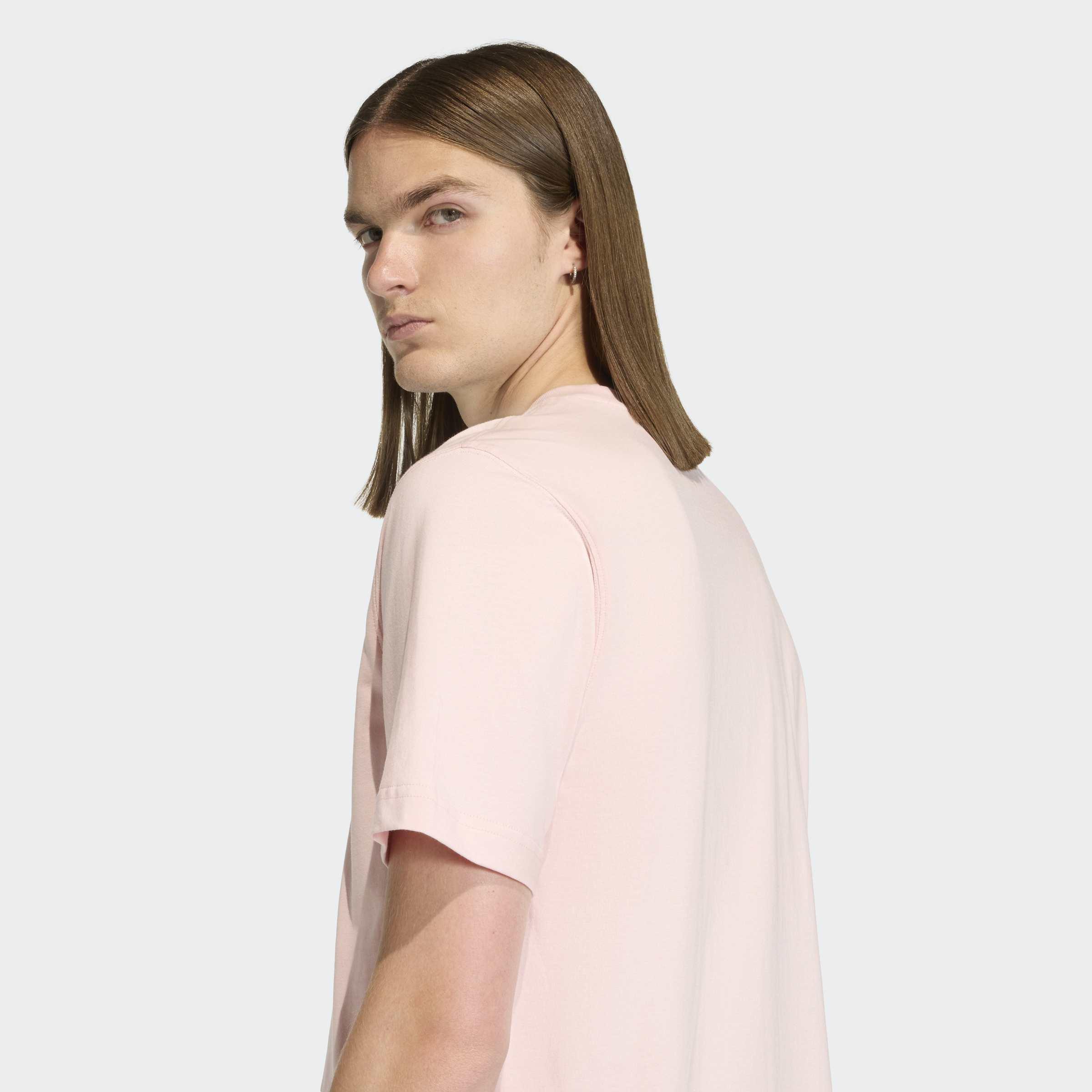 Trefoil Series T-Shirt, Pink, A701_ONE, large image number 3