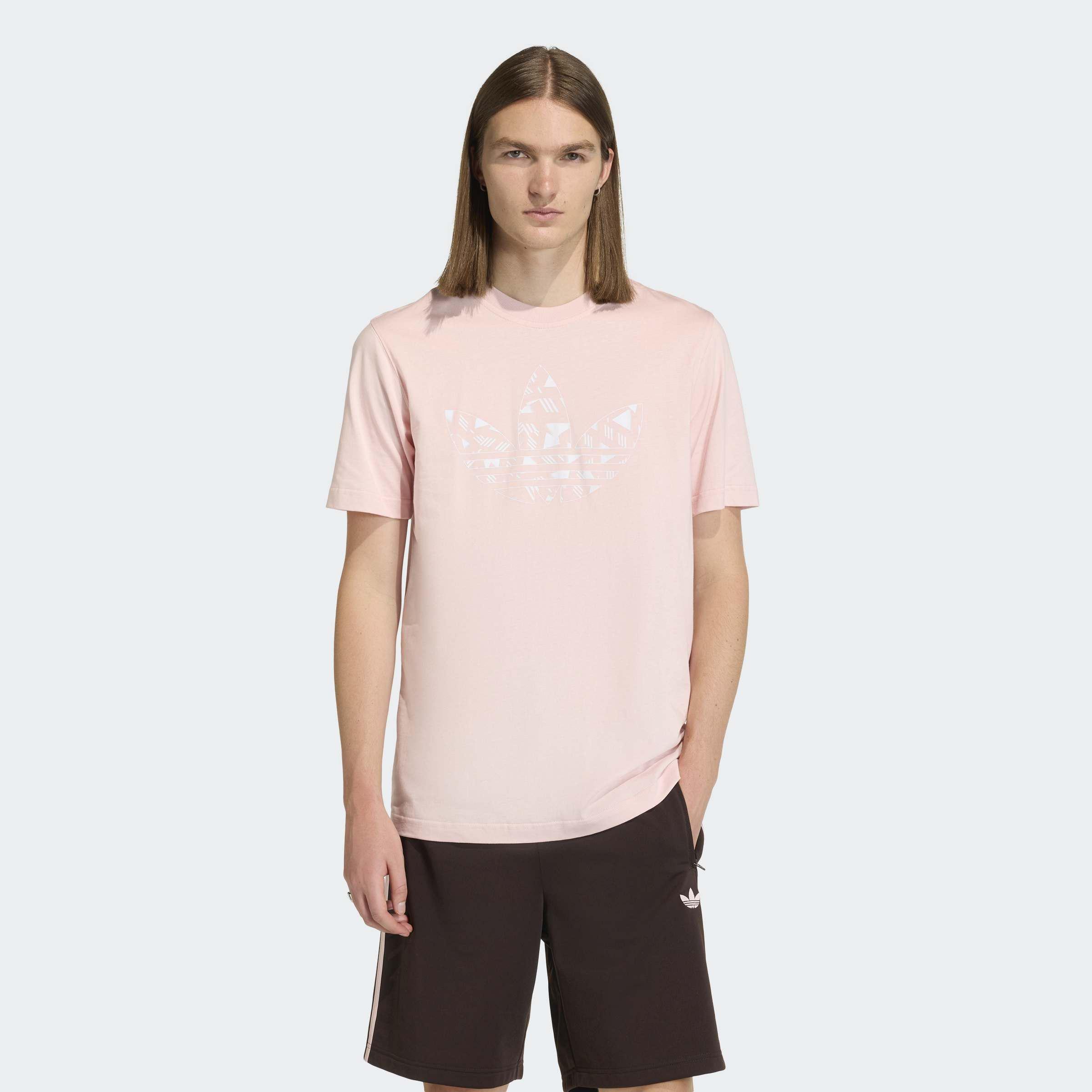 Trefoil Series T-Shirt, Pink, A701_ONE, large image number 4