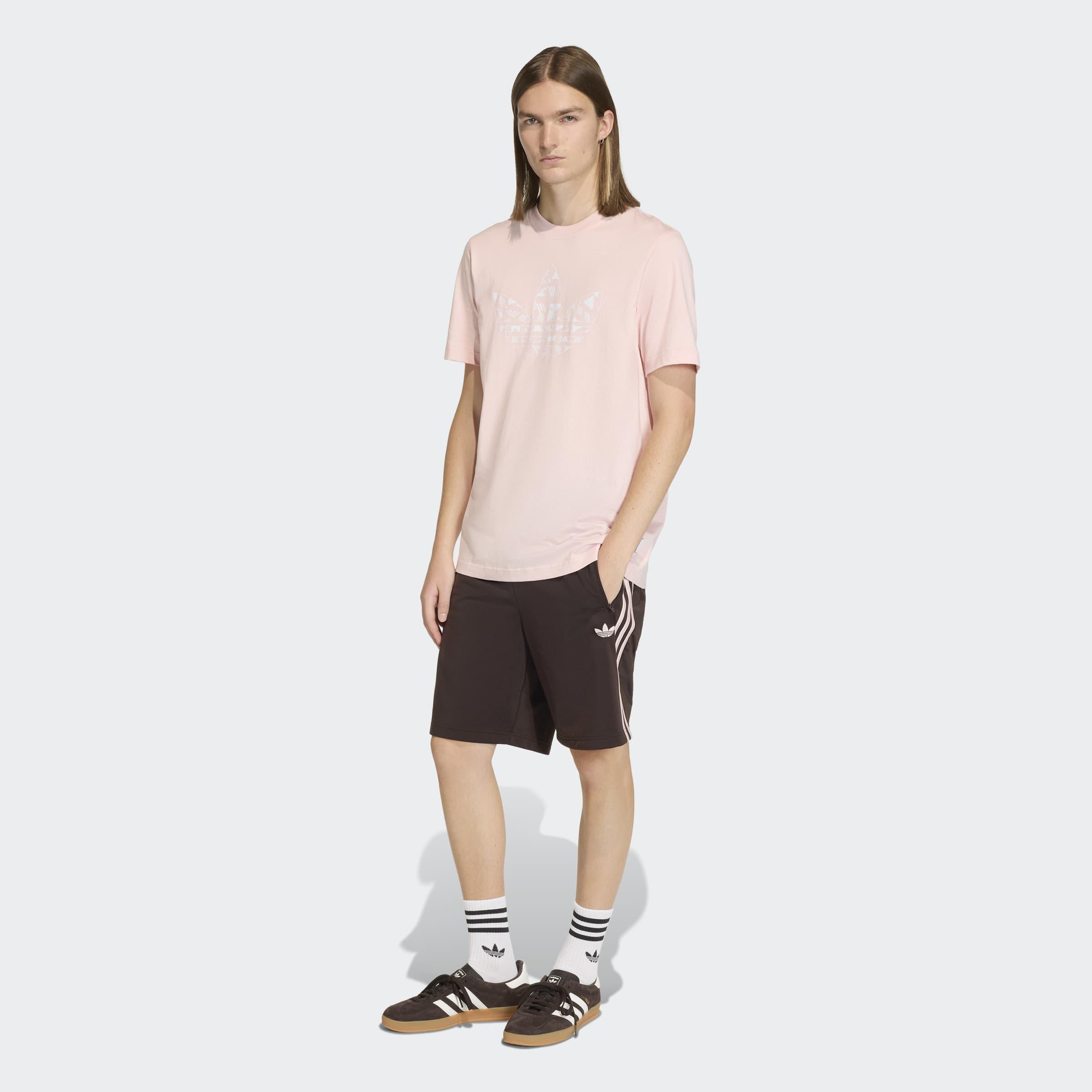 Trefoil Series T-Shirt, Pink, A701_ONE, large image number 5