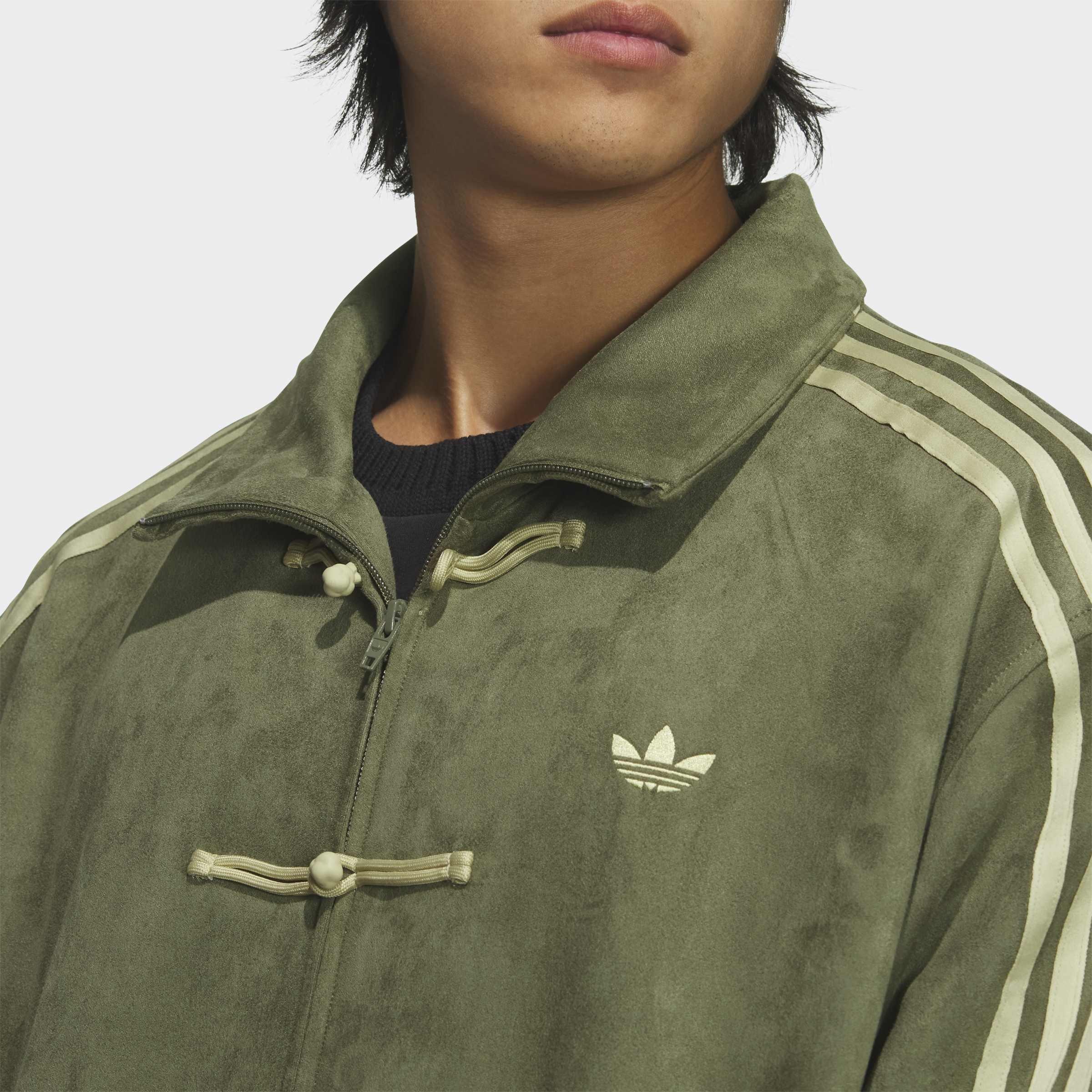 Unisex Chinese New Year Jacket, Green, A701_ONE, large image number 3