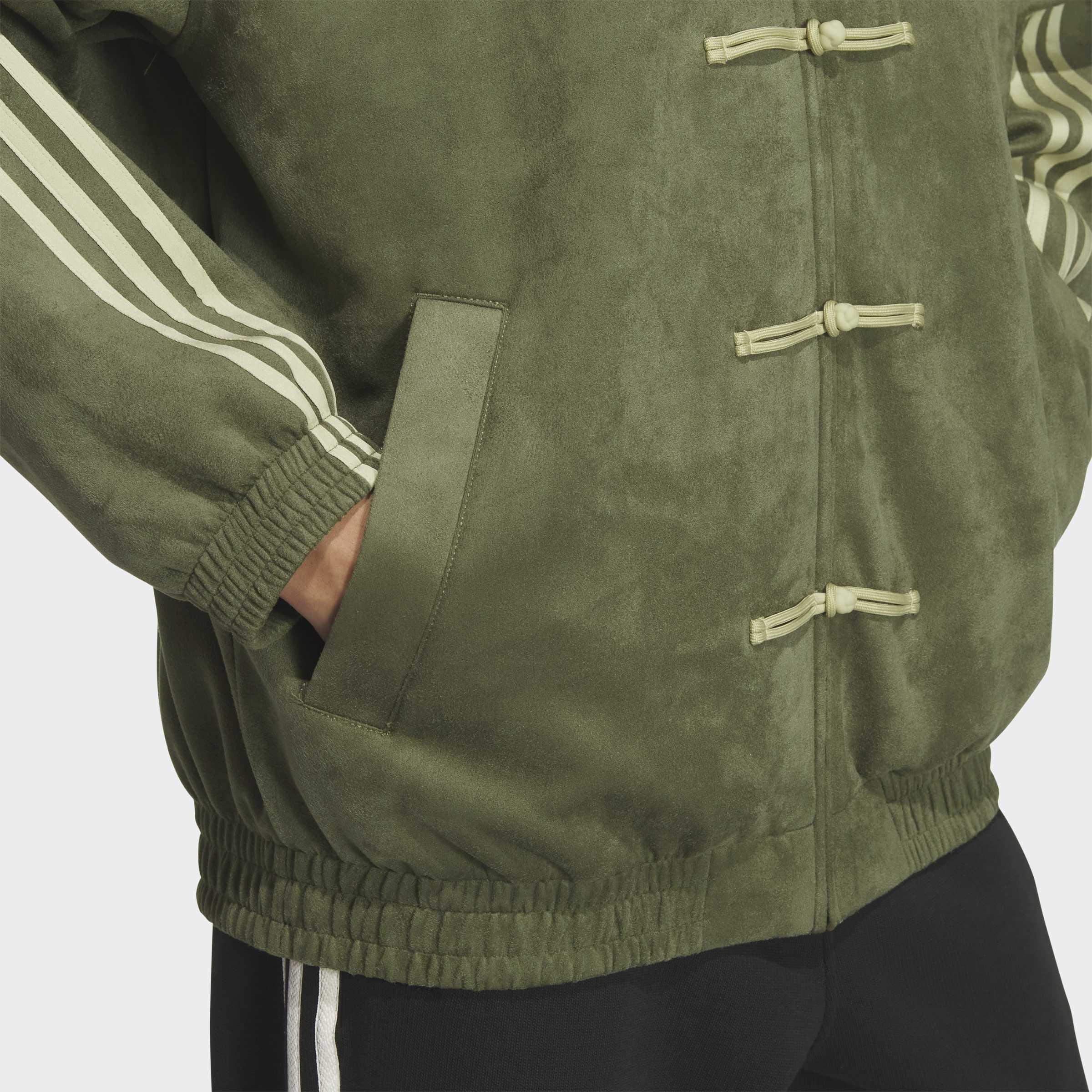 Unisex Chinese New Year Jacket, Green, A701_ONE, large image number 4