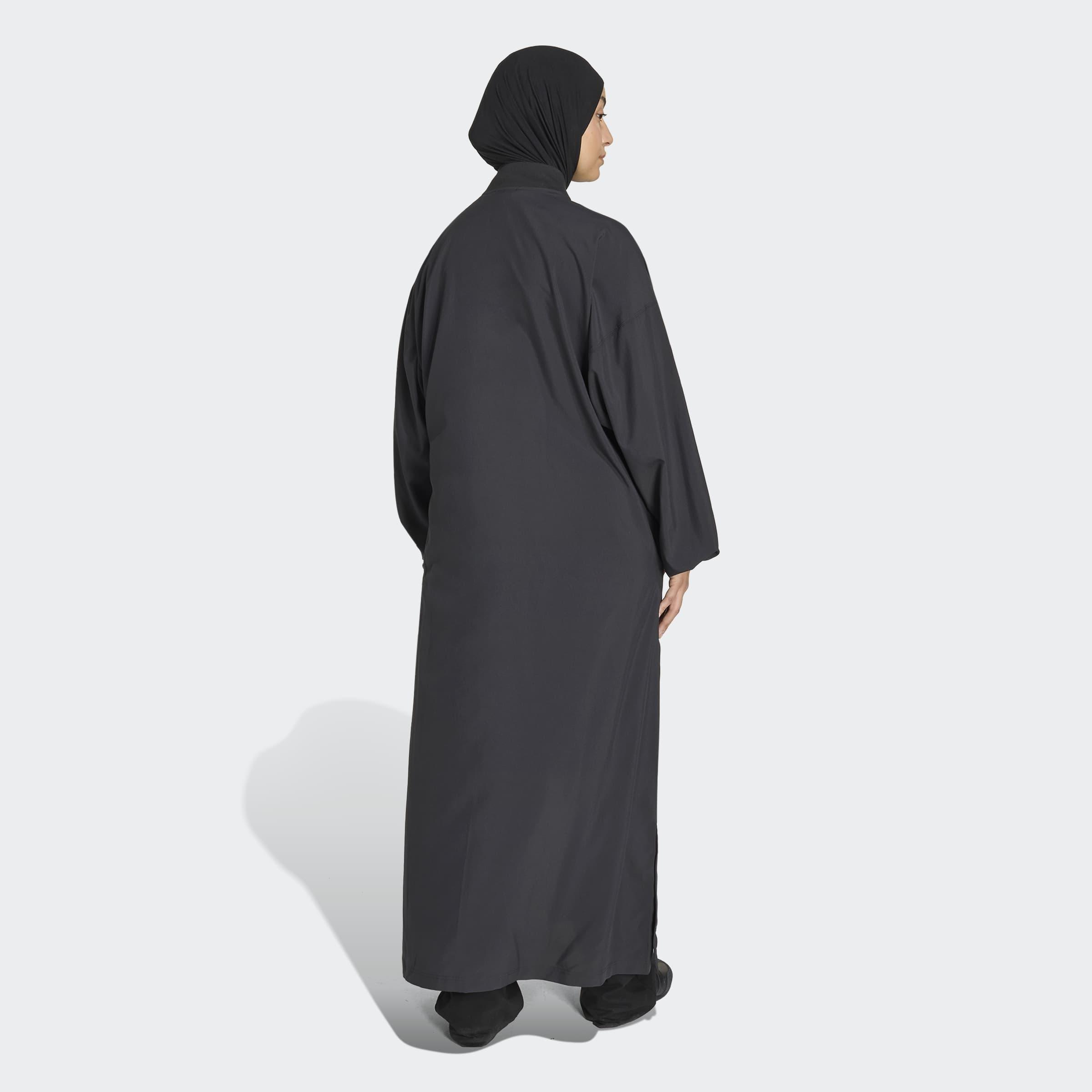 All SZN Extra Long Coverup Jacket, Black