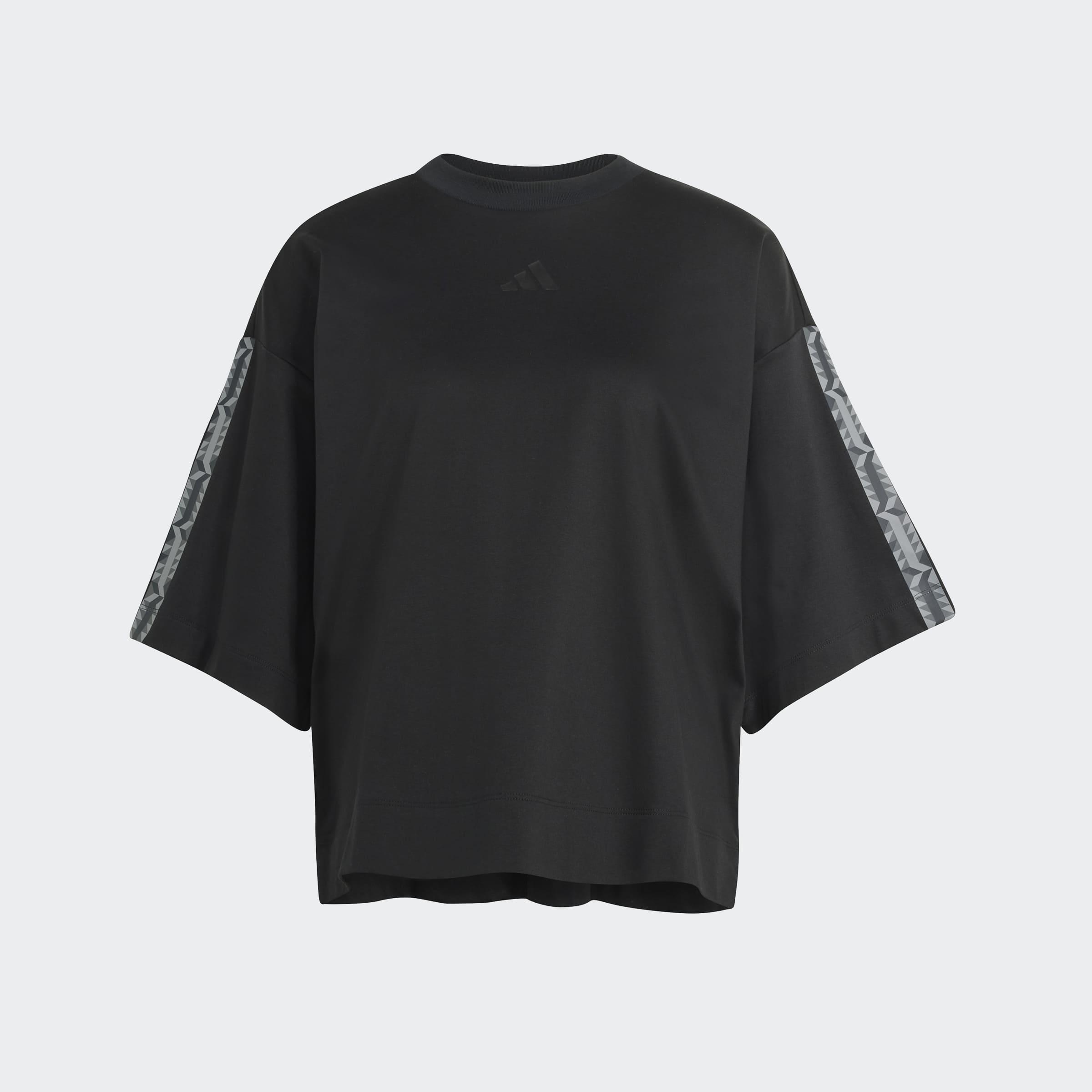 Soft Lux Loose T-Shirt, Black