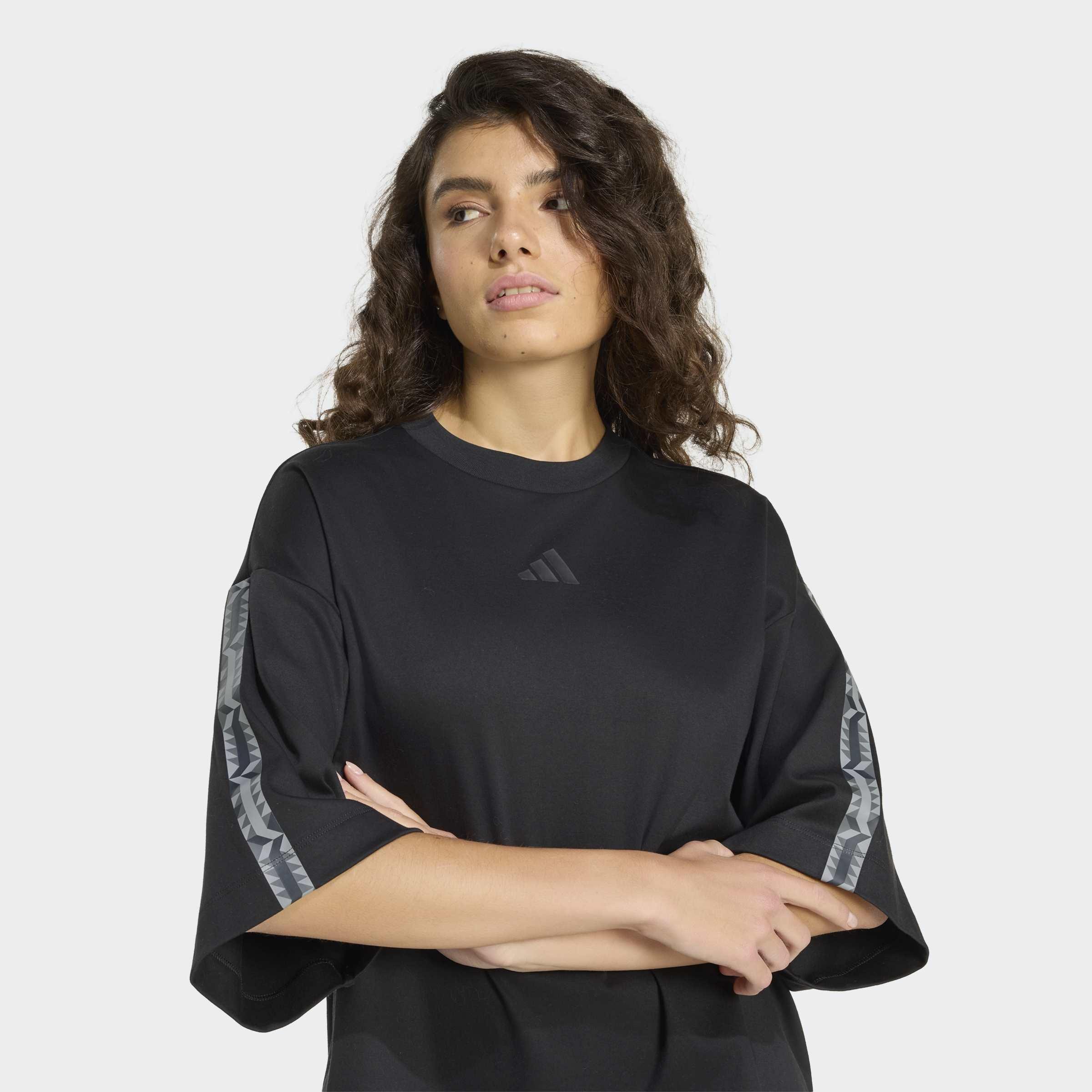 Soft Lux Loose T-Shirt, Black