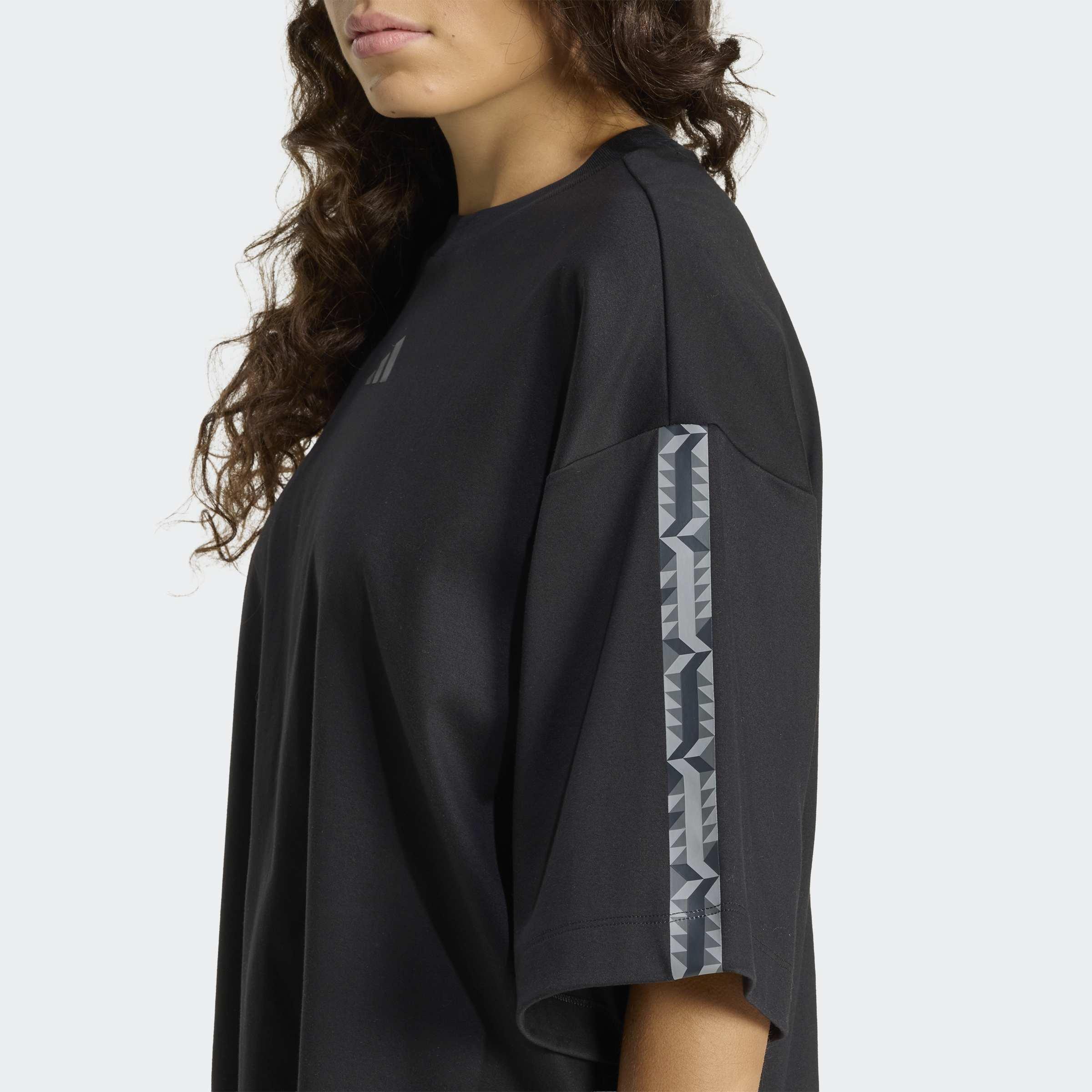 Soft Lux Loose T-Shirt, Black, A701_ONE, large image number 2