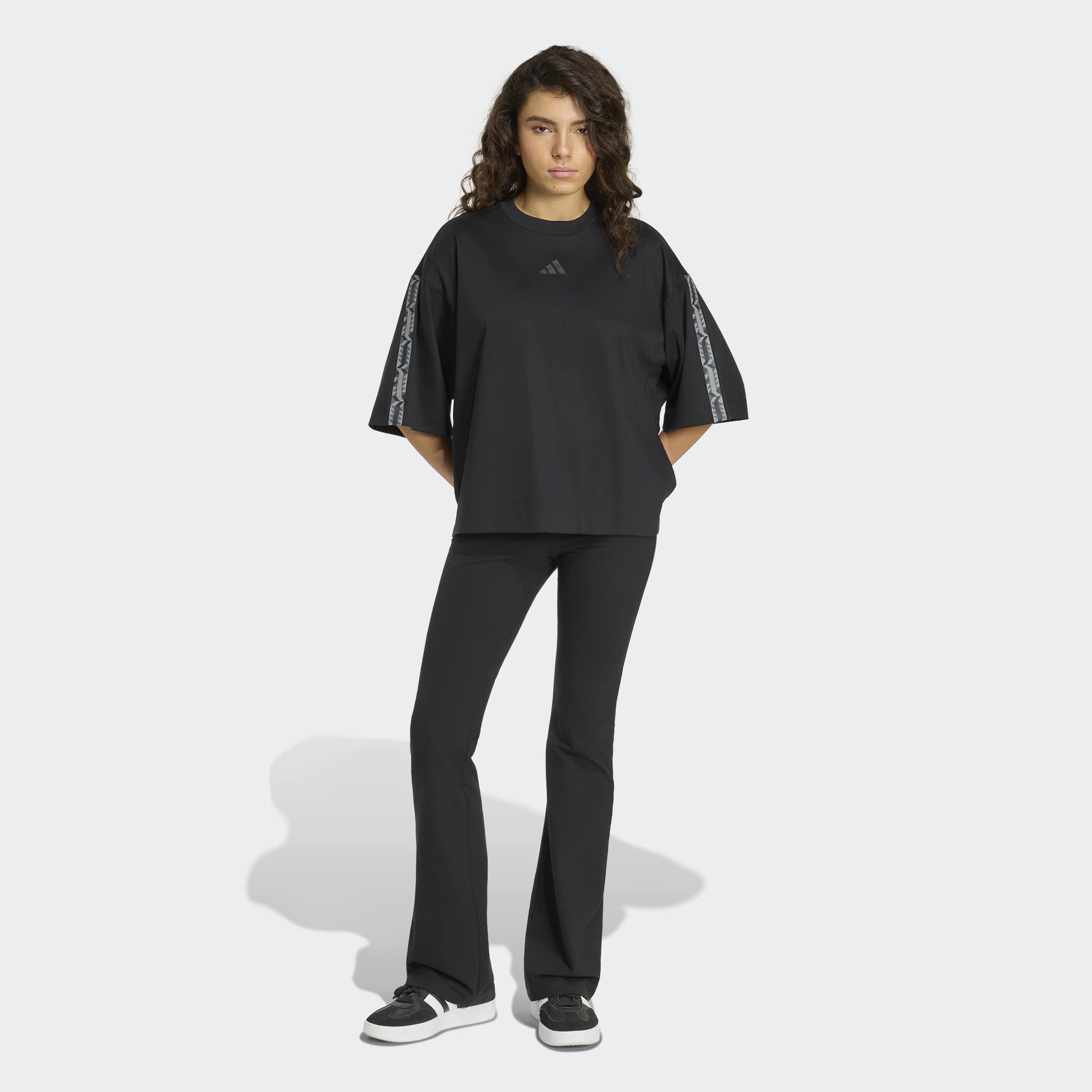 Soft Lux Loose T-Shirt, Black, A701_ONE, large image number 3