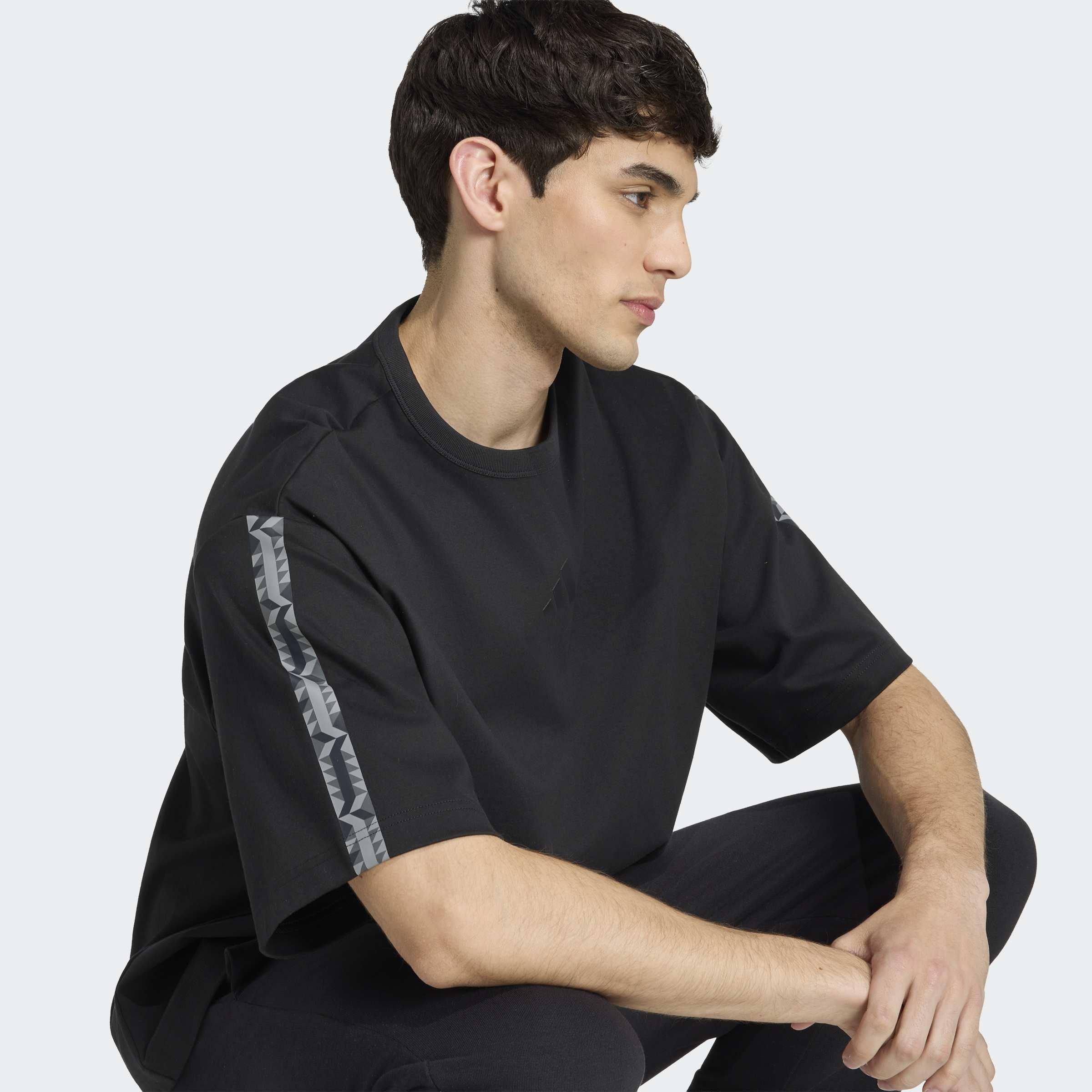 Soft Lux T-Shirt, Black, A701_ONE, large image number 3