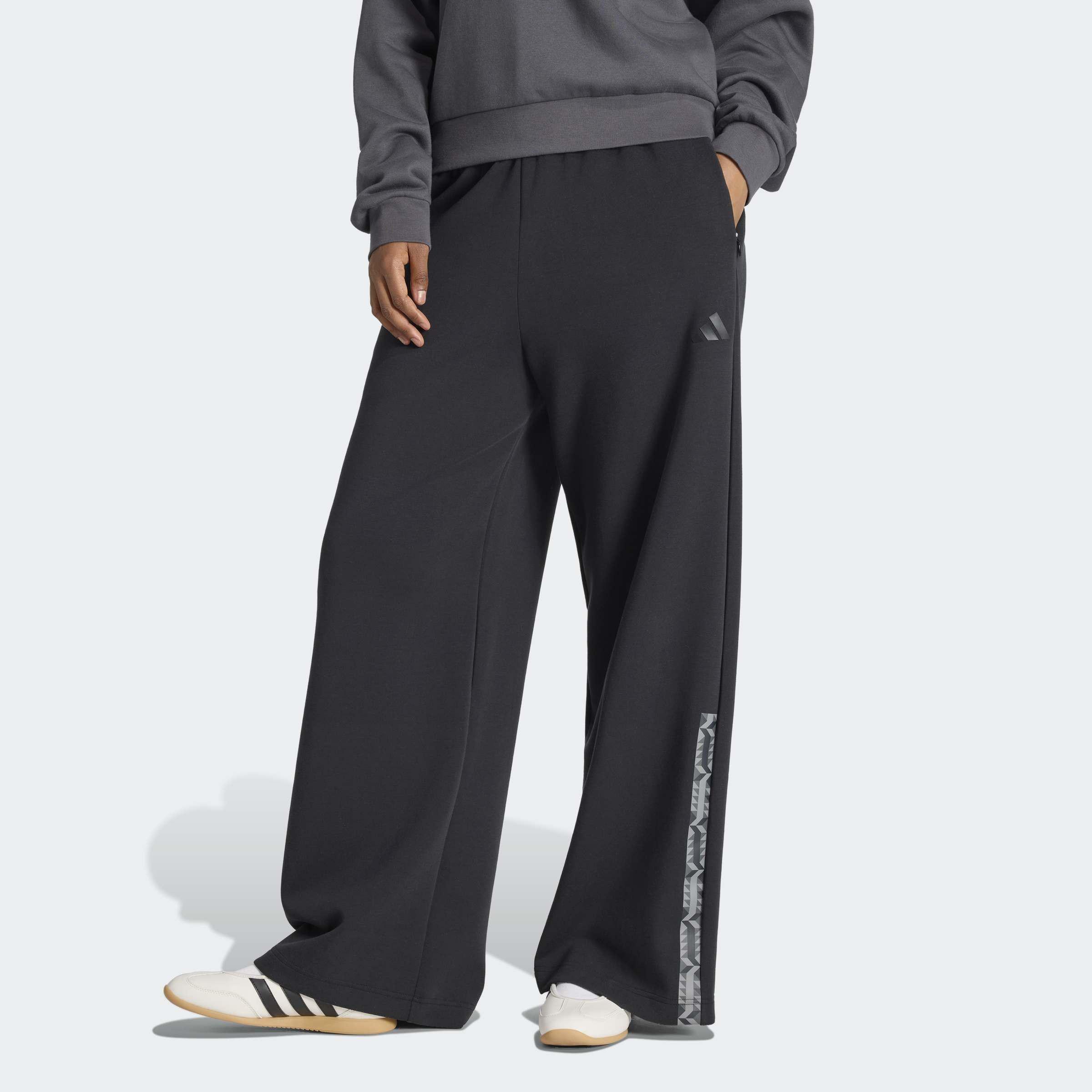 Soft Lux Straight Leg Trousers, Black, A701_ONE, large image number 5