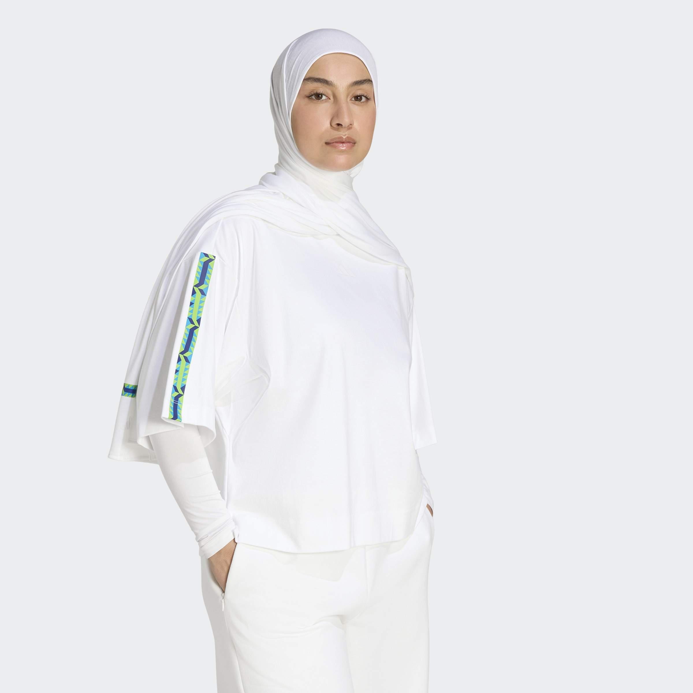 Soft Lux Loose T-Shirt, White, A701_ONE, large image number 4