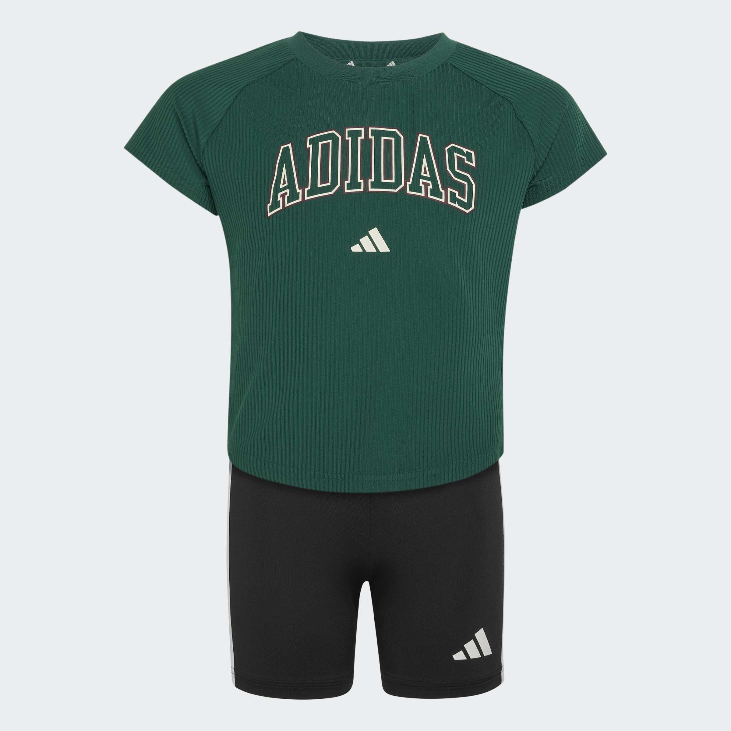 Kids Sport Seasonals Collegiate Typography T-Shirt Junior Girls, Green