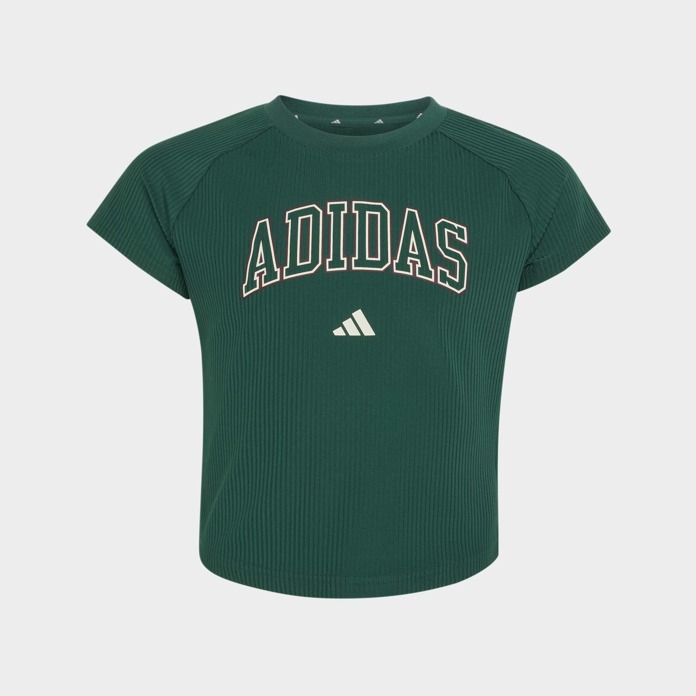 Kids Sport Seasonals Collegiate Typography T-Shirt Junior Girls, Green, A701_ONE, large image number 11