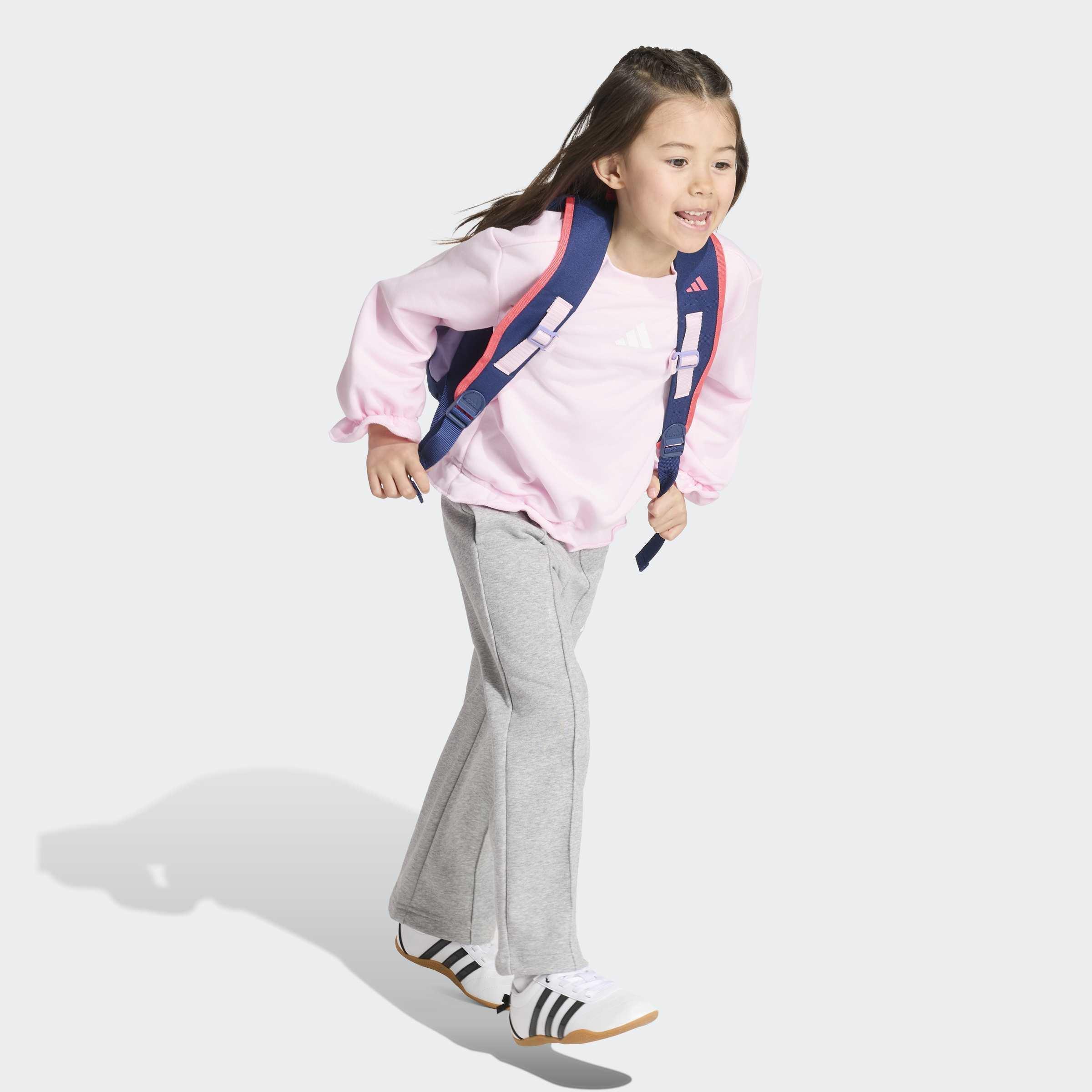 Kids Seasonals Ruffles Sweatset Little Girls, Pink, A701_ONE, large image number 4