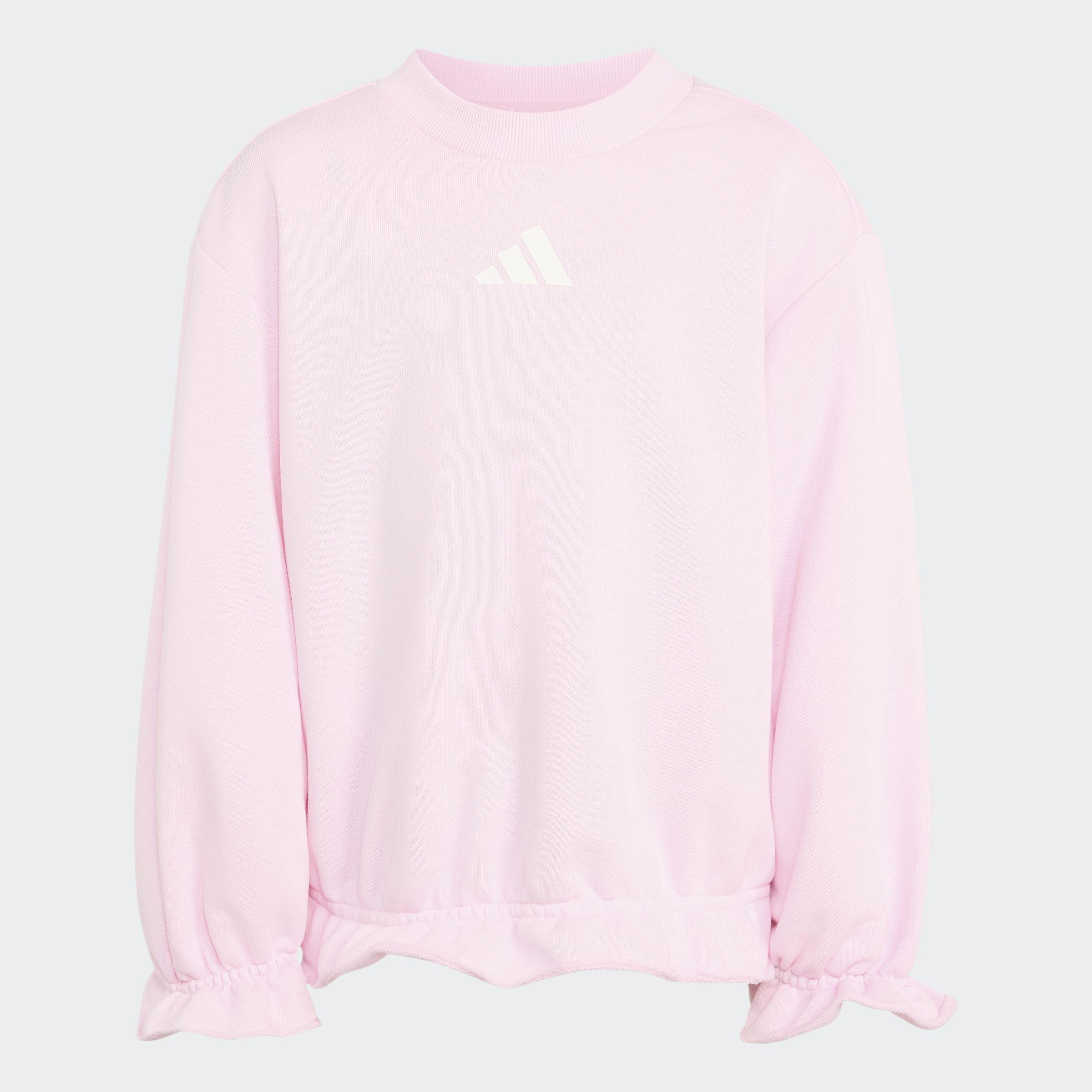 Kids Seasonals Ruffles Sweatset Little Girls, Pink, A701_ONE, large image number 5