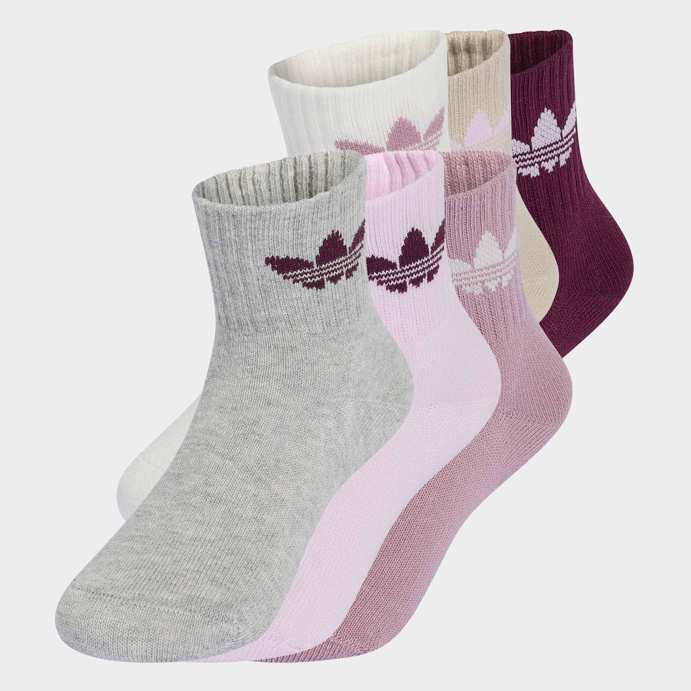 Kids Unisex Ankle Socks 6 Pairs, Multicolour, A701_ONE, large image number 0