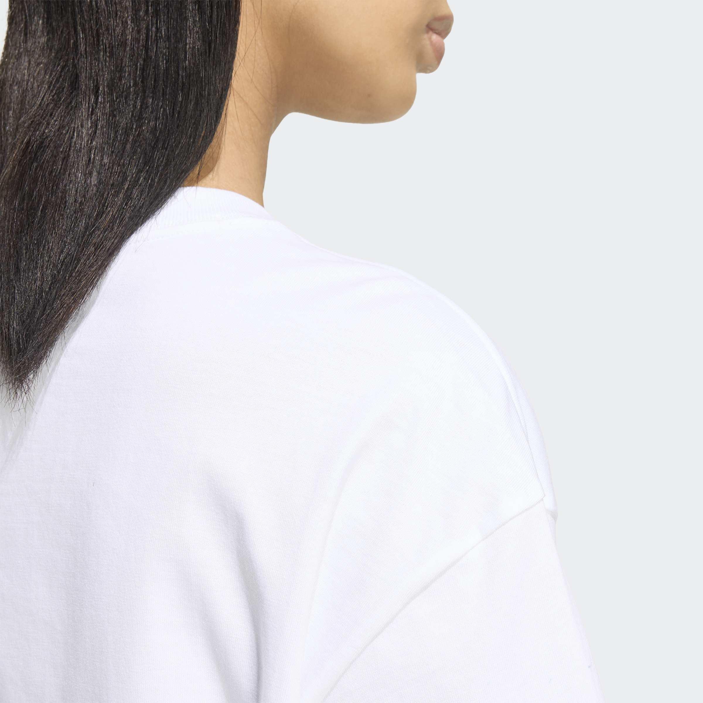Essentials Boyfriend T-Shirt, White, A701_ONE, large image number 2