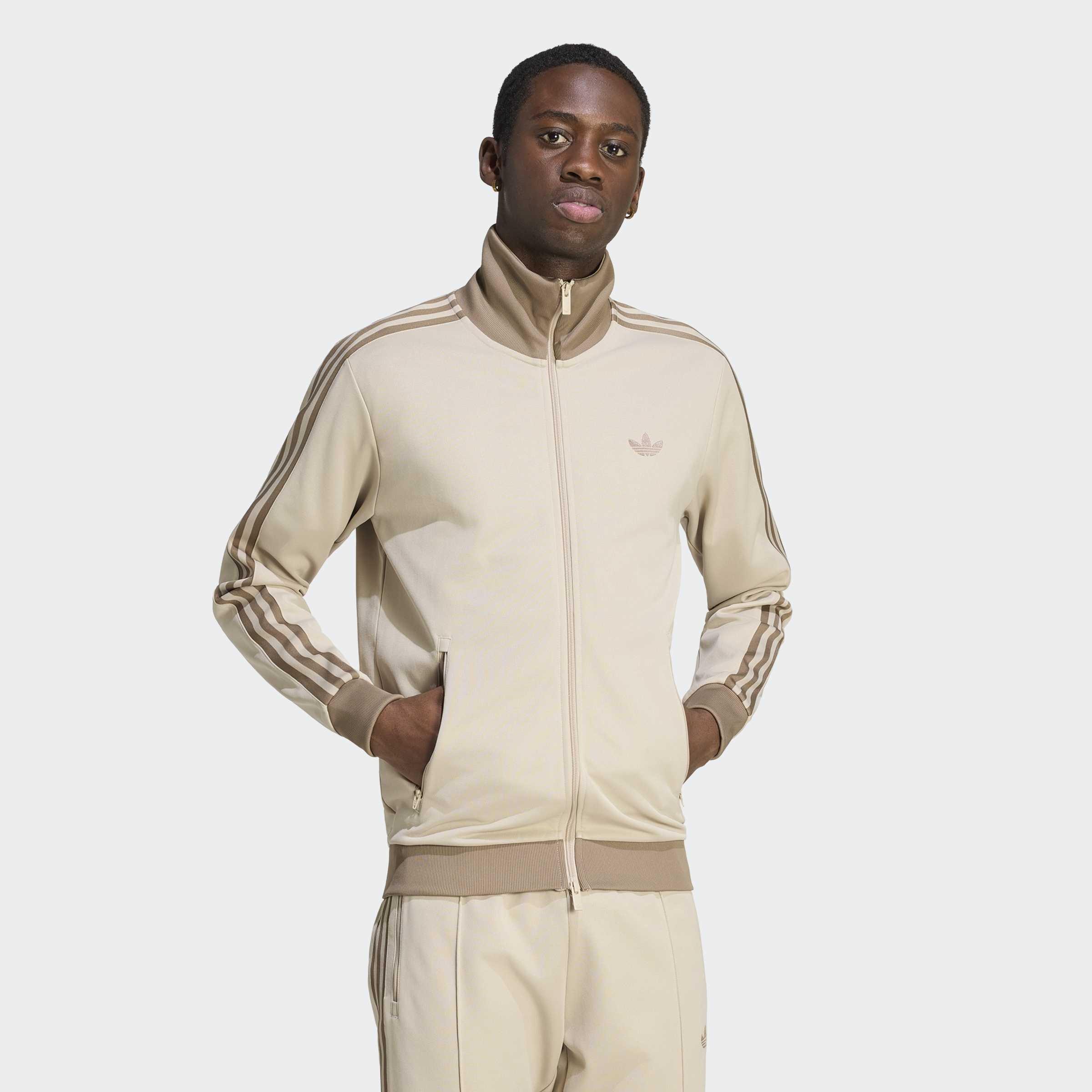 Classic Track Top, Beige, A701_ONE, large image number 4
