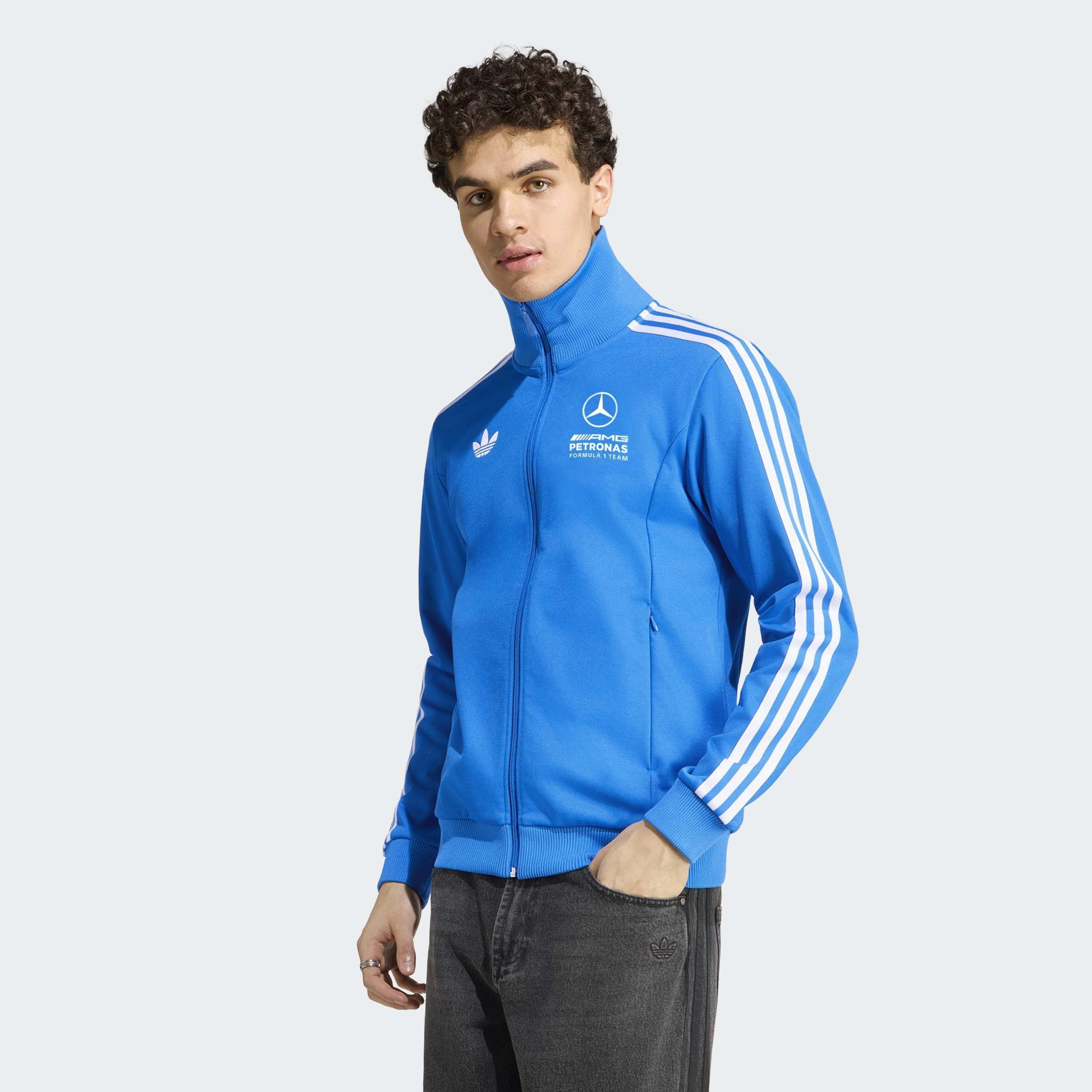 Mercedes - AMG Petronas Formula 1 Team Blue Wonder Track Top, Blue, A701_ONE, large image number 4