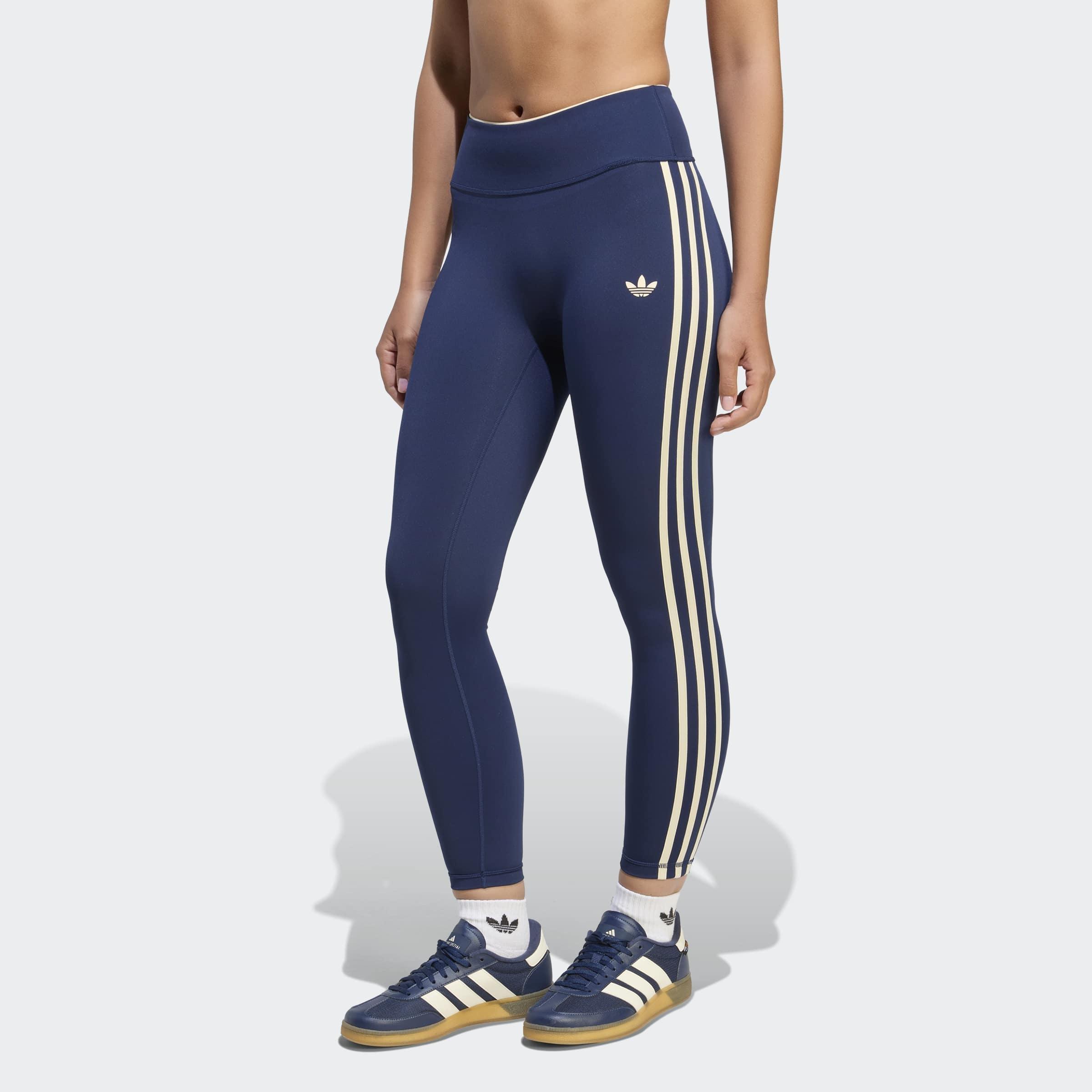 adidas Originals Sport Superstar 7/8 Leggings, Blue, A701_ONE, large image number 5