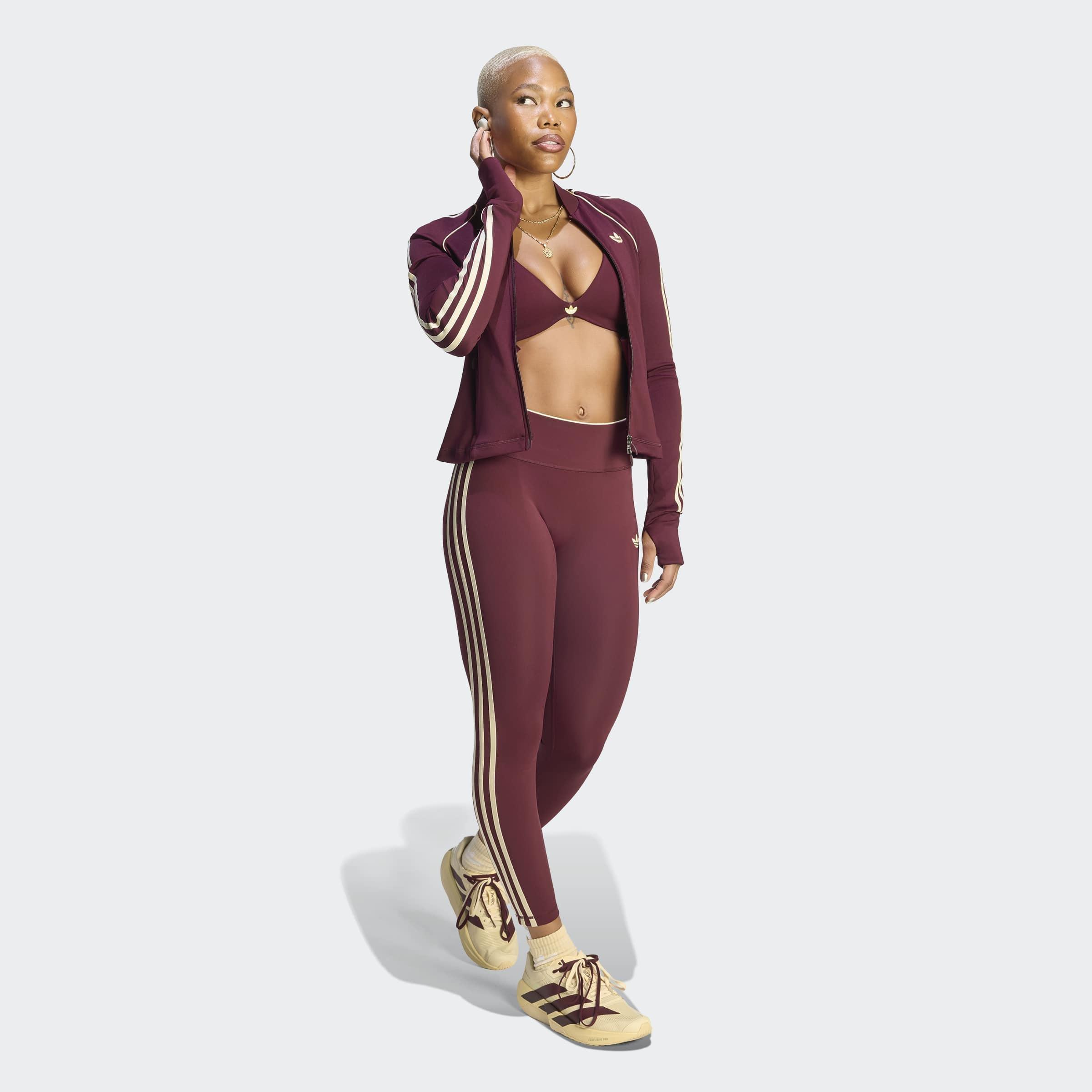 adidas Originals Sport Superstar Midlayer Shirt, Burgundy, A701_ONE, large image number 4