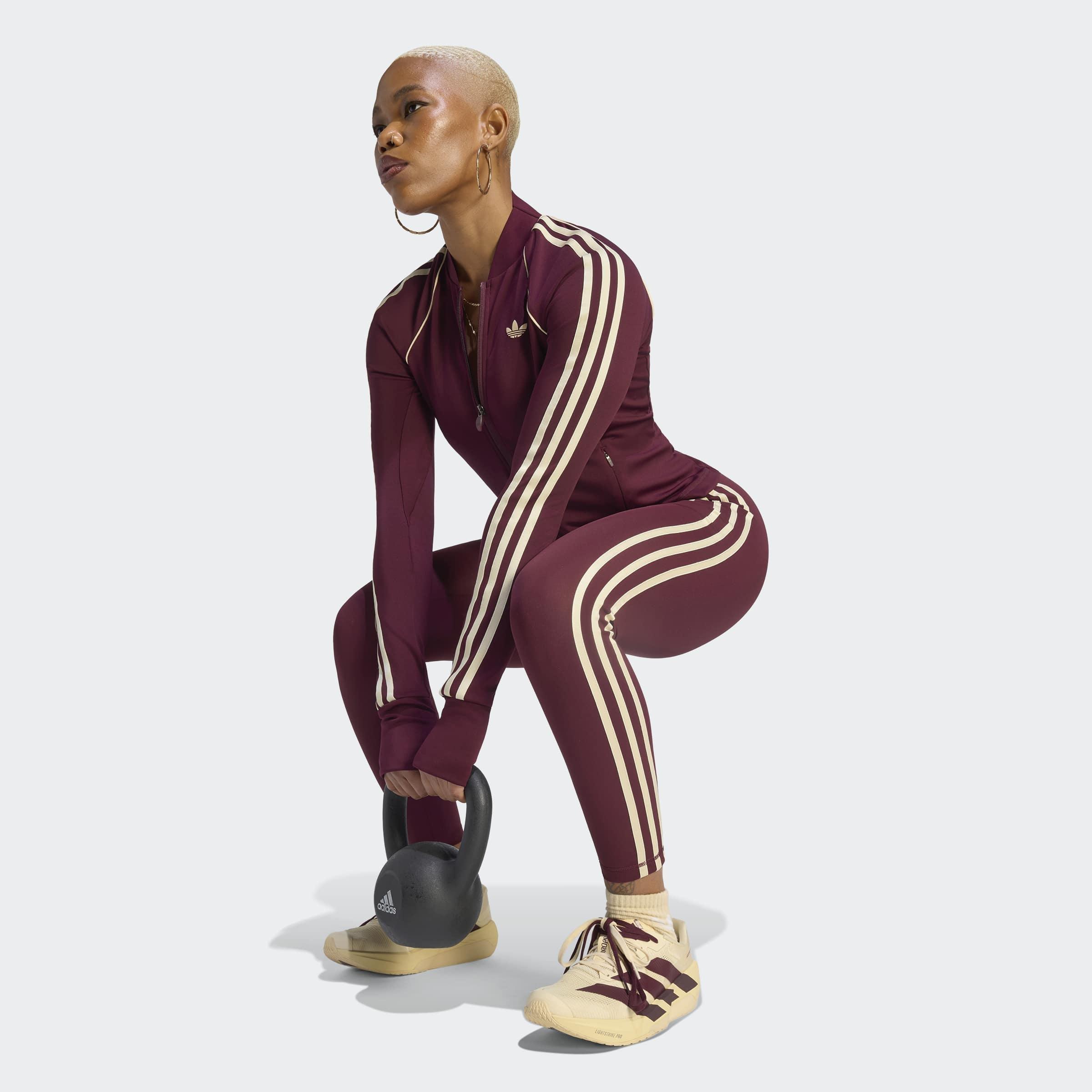 adidas Originals Sport Superstar Midlayer Shirt, Burgundy, A701_ONE, large image number 6
