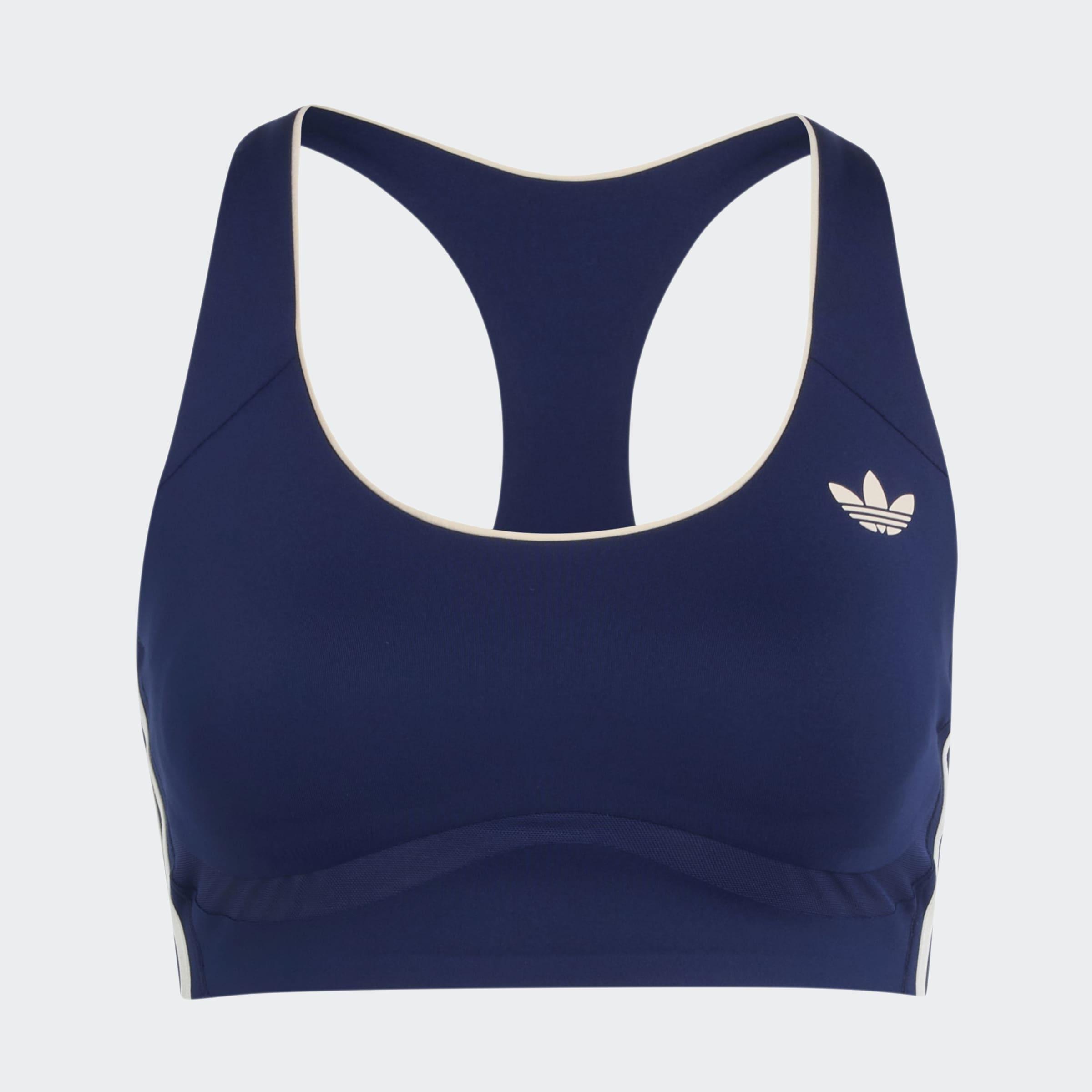 adidas Originals Sport Medium Support Bra, Blue, A701_ONE, large image number 0