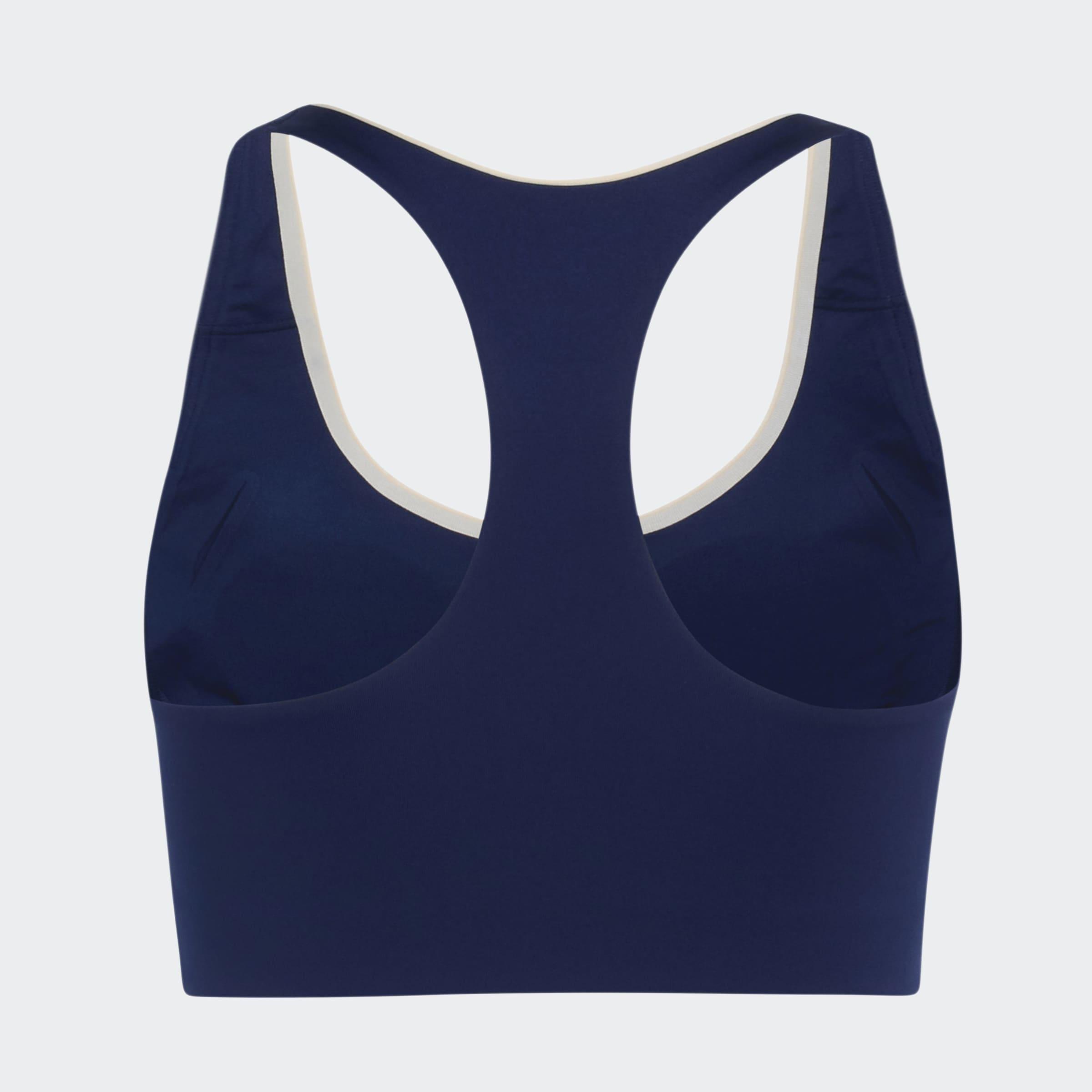 adidas Originals Sport Medium Support Bra, Blue, A701_ONE, large image number 1
